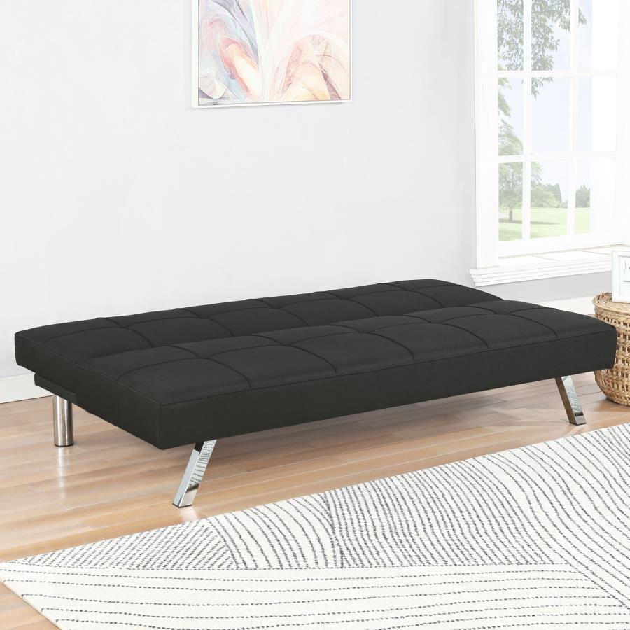 Coaster Fine Furniture Joel - Upholstered Tufted Convertible Sofa Bed | Meri Furniture