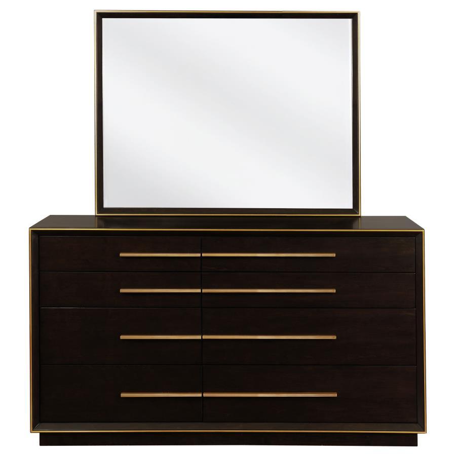 Coaster Fine Furniture Durango - 8-Drawer Dresser With Mirror | Meri Furniture