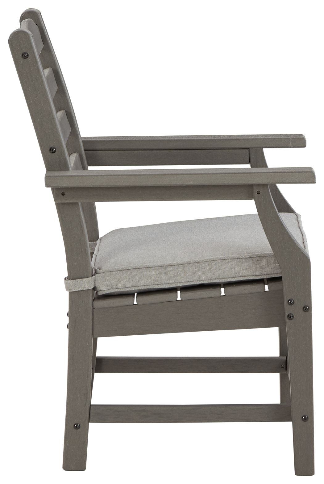 Signature Design by Ashley® Visola - Gray - Arm Chair With Cushion (Set of 2) | Meri Furniture