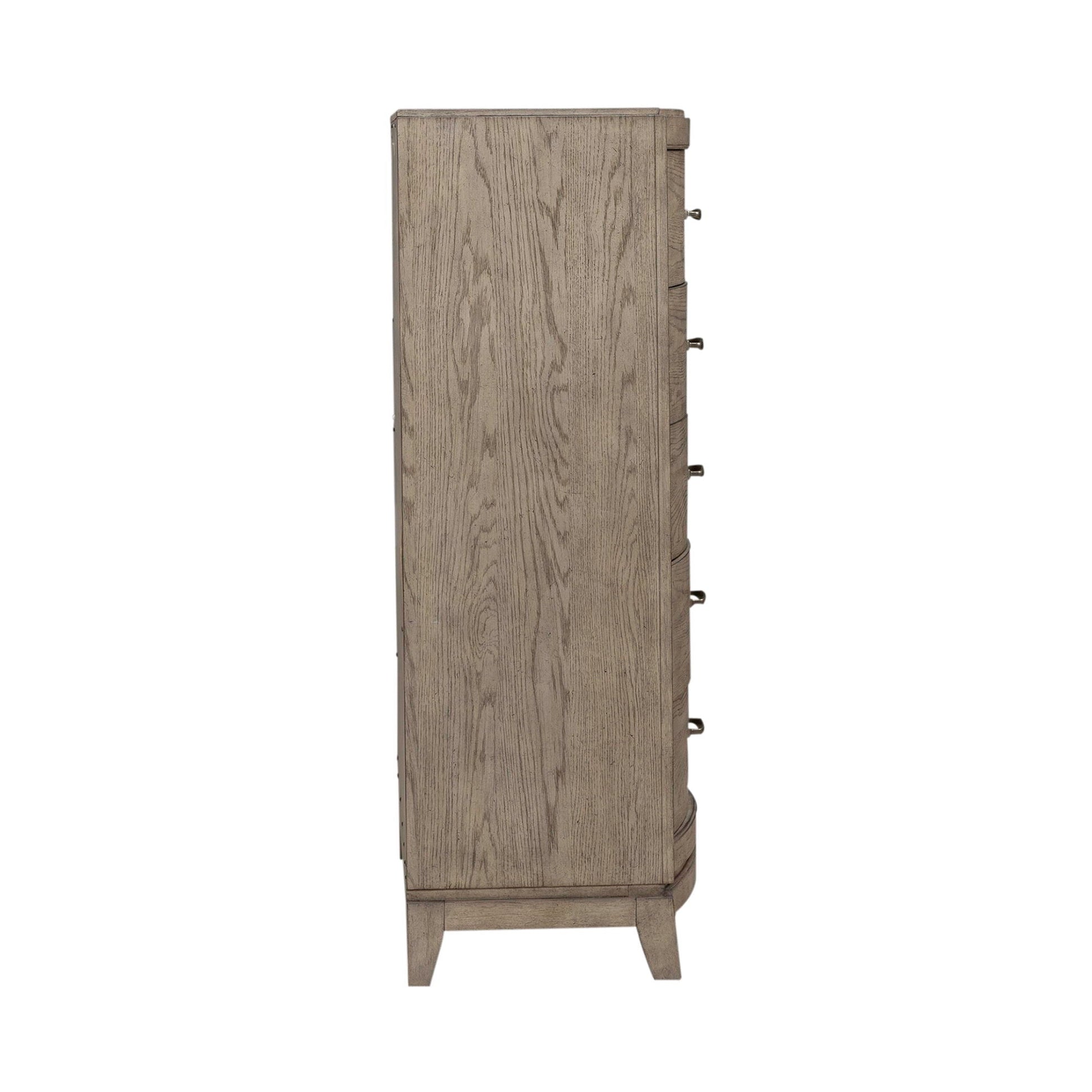 Liberty Furniture Avalon - 5 Drawer Chest - Burnished Beige | Meri Furniture
