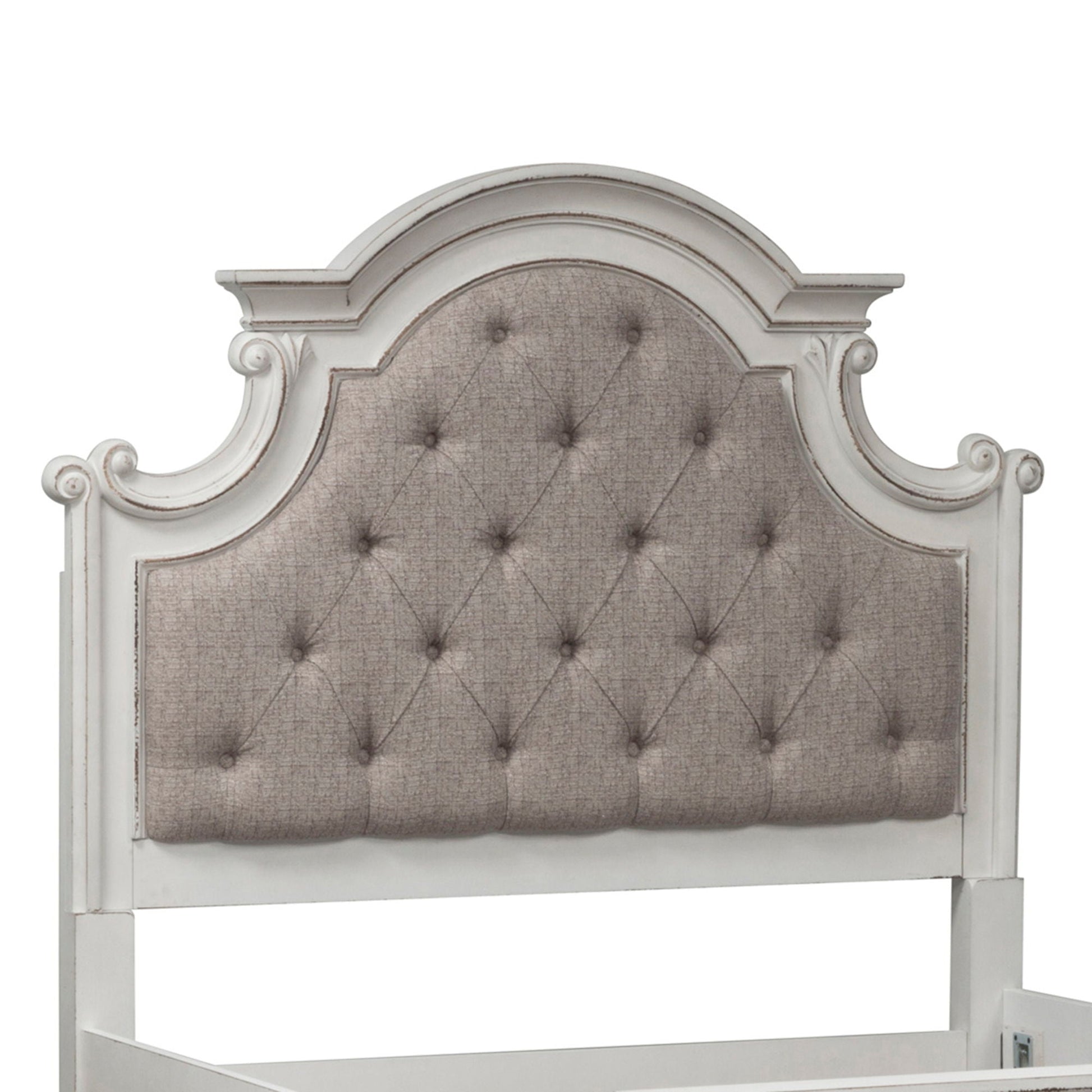 Liberty Furniture Magnolia Manor - Uph Panel Headboard | Meri Furniture
