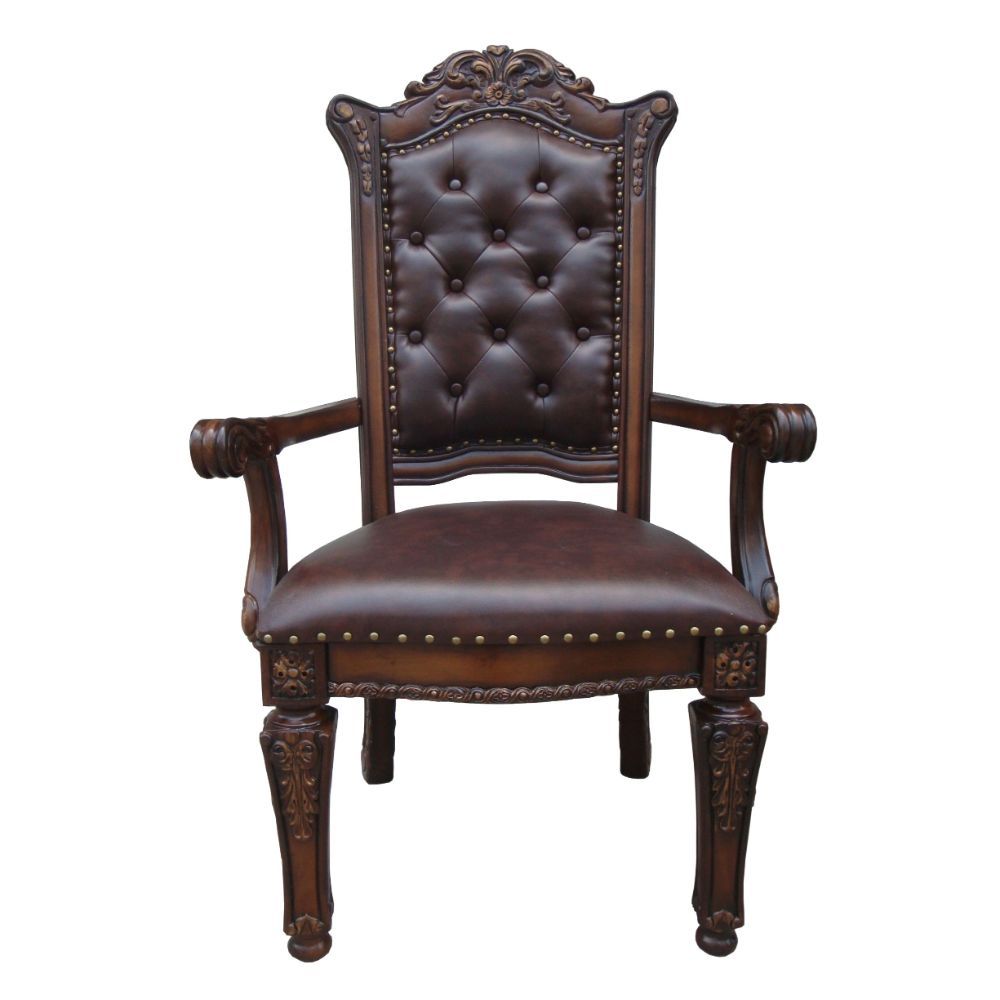 KD, Arm Chair • Backrest: Button Tufted (Inside).