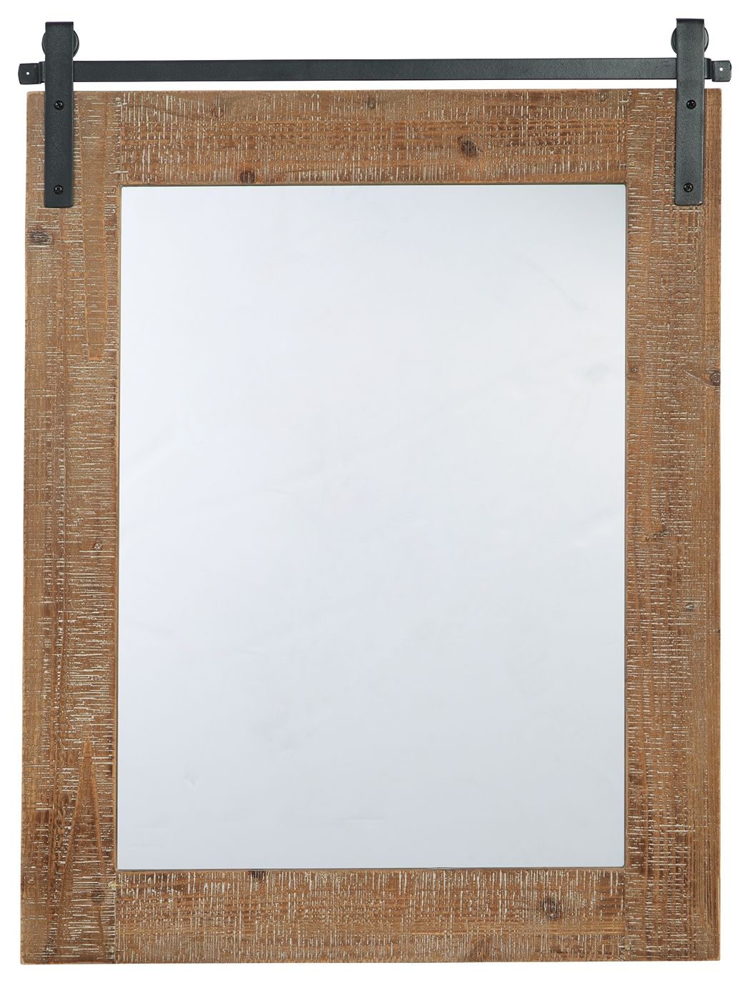 Ashley Furniture Lanie - Antique Brown - Accent Mirror | Meri Furniture