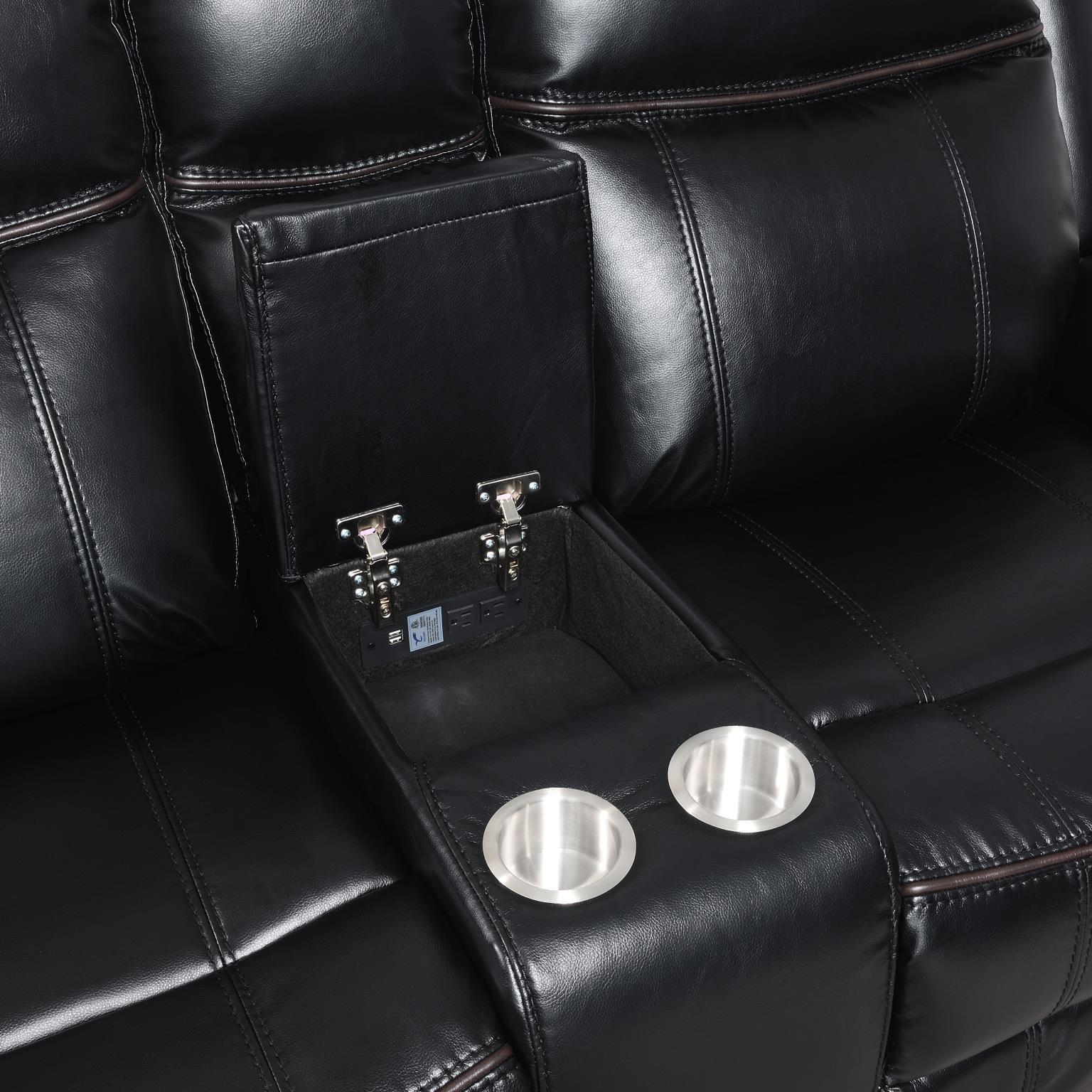 U105 - Motion Sofa - Black