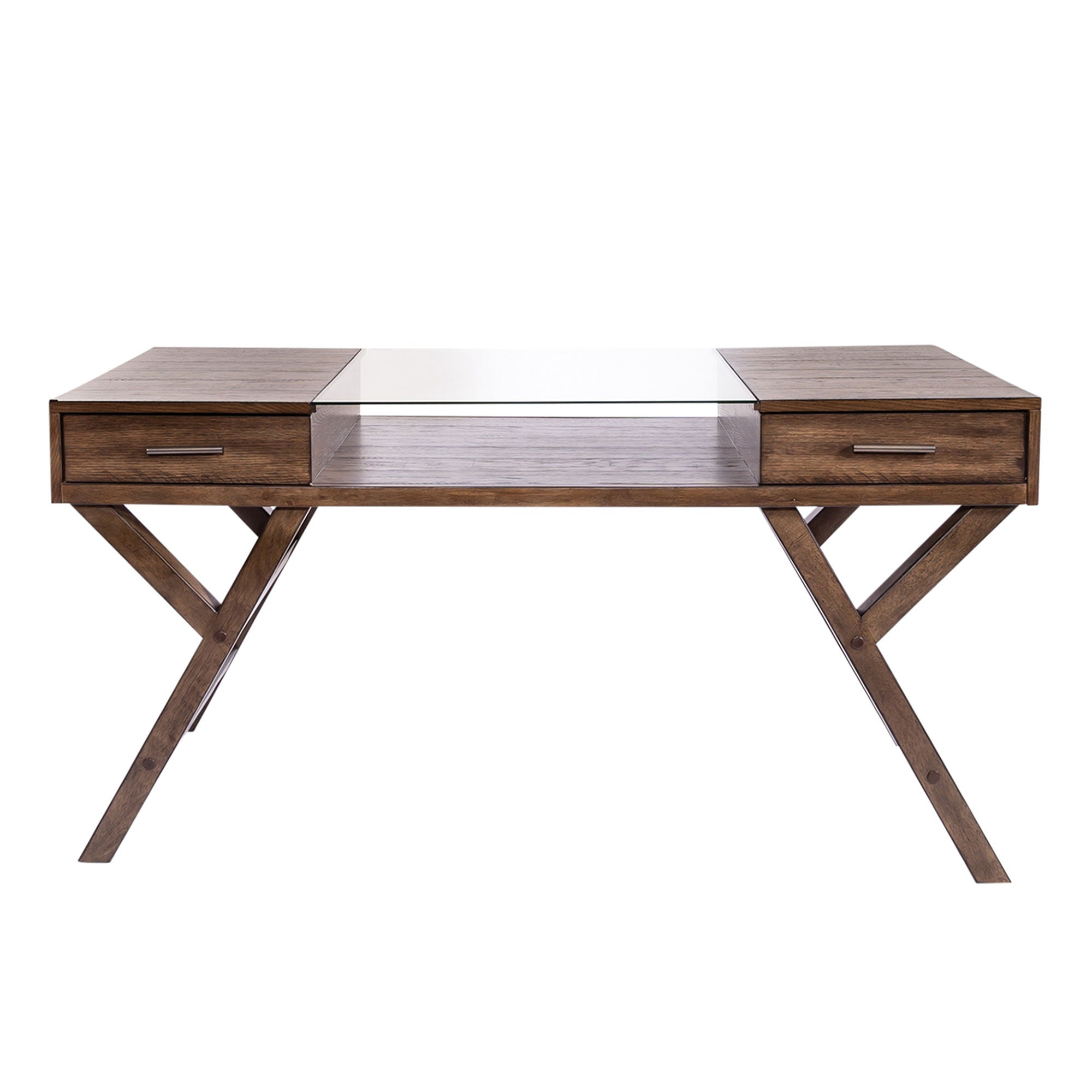 Liberty Furniture Lennox - Writing Desk - Dark Brown | Meri Furniture