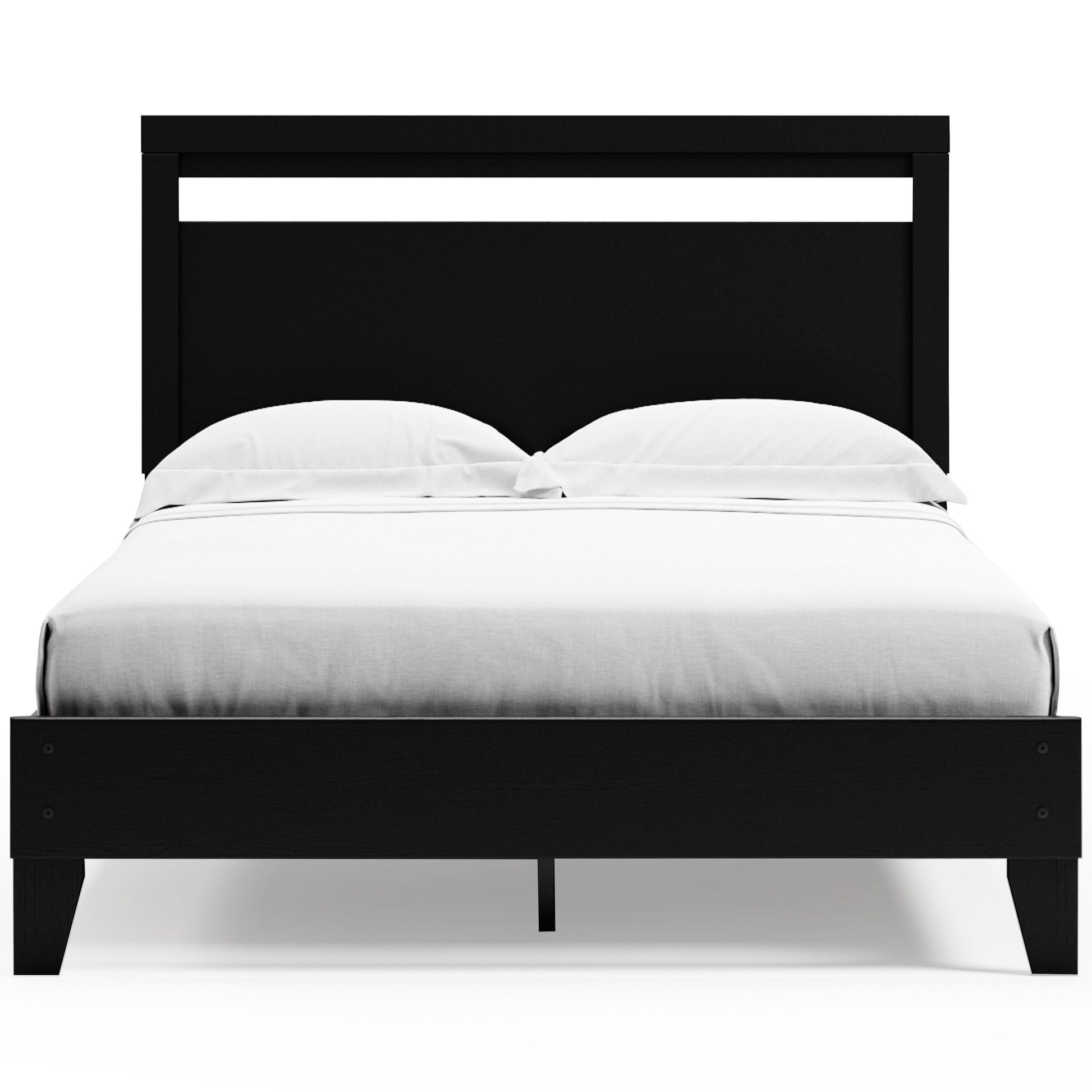 Signature Design by Ashley® Finch - Panel Platform Bed | Meri Furniture