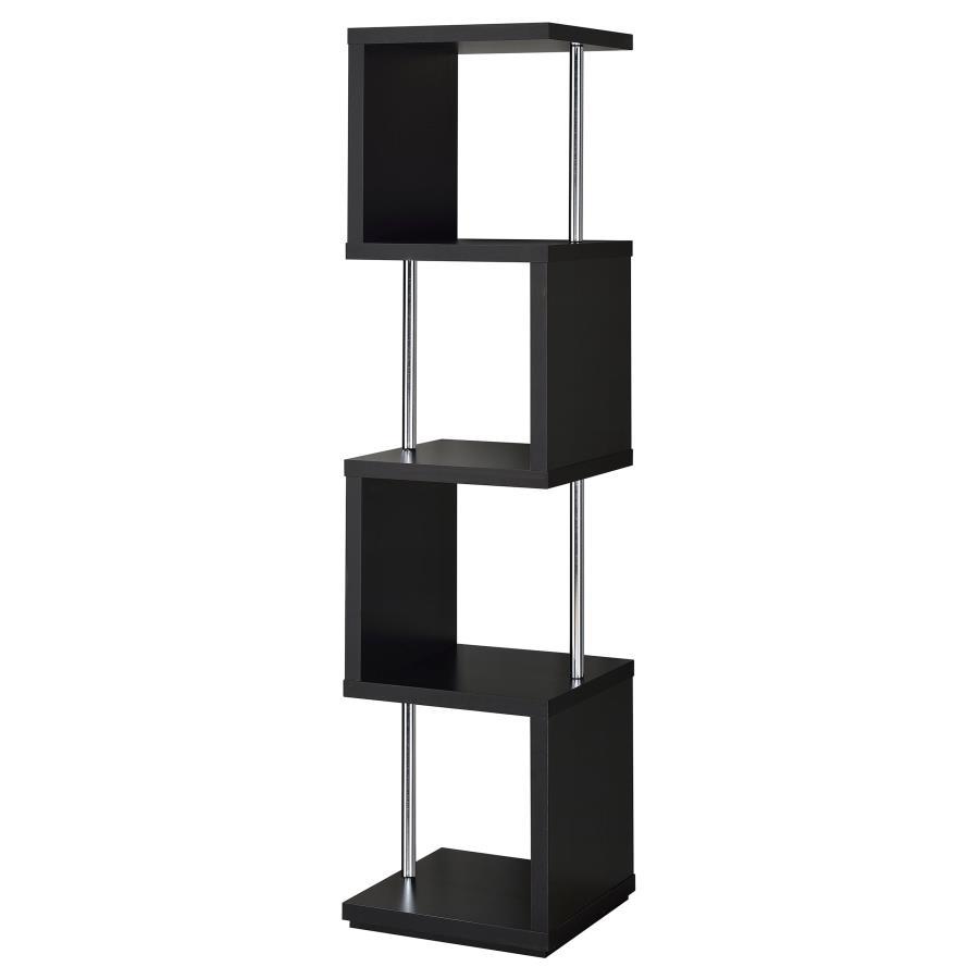 Coaster Fine Furniture Baxter - 4-shelf Bookcase | Meri Furniture