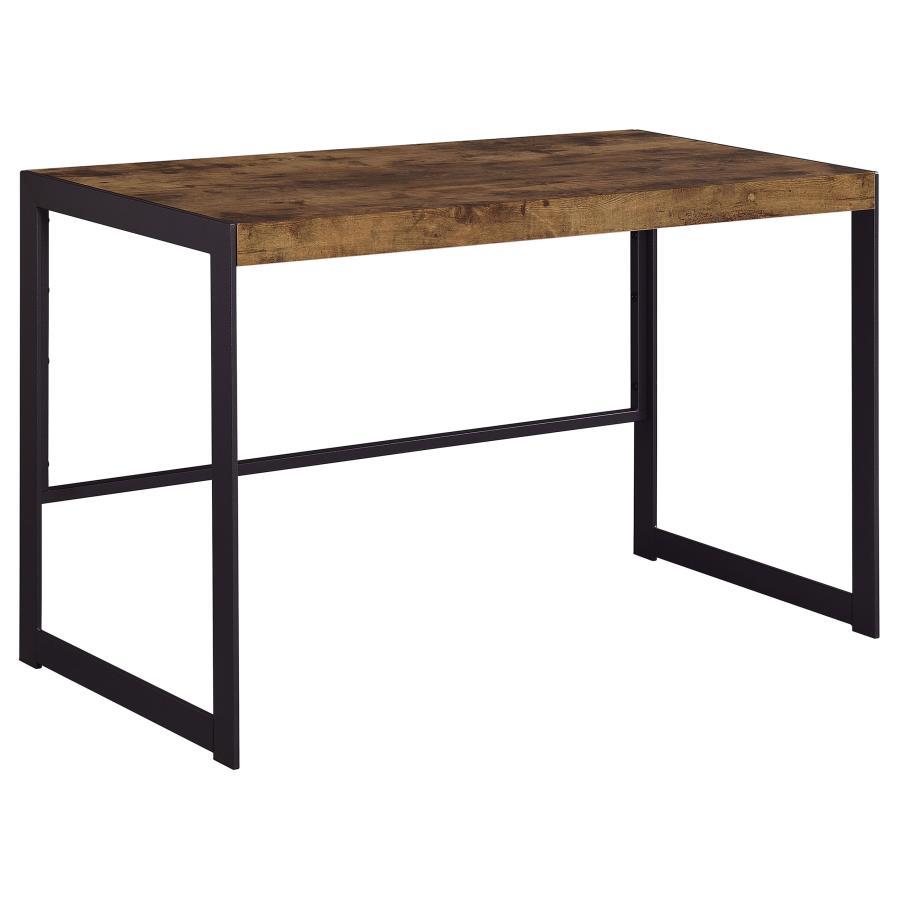 Coaster Fine Furniture Estrella - Engineered Wood Writing Desk - Rustic Nutmeg | Meri Furniture