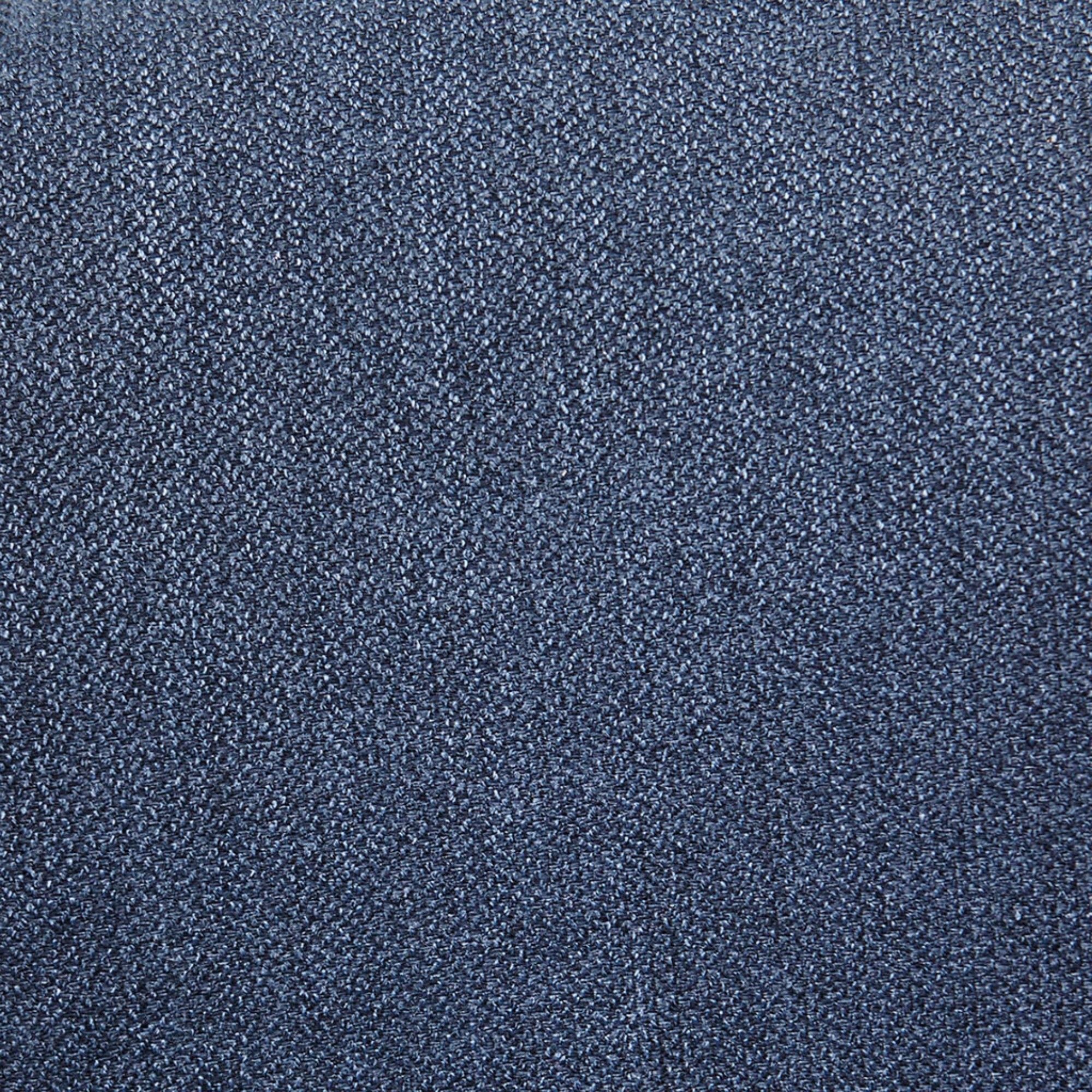 Dining Side Chair Upholstered Textured Fabric (Set of 2) - Navy