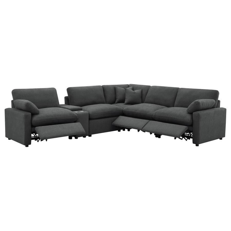 Collins - 6-Piece Modular Power Reclining Sectional