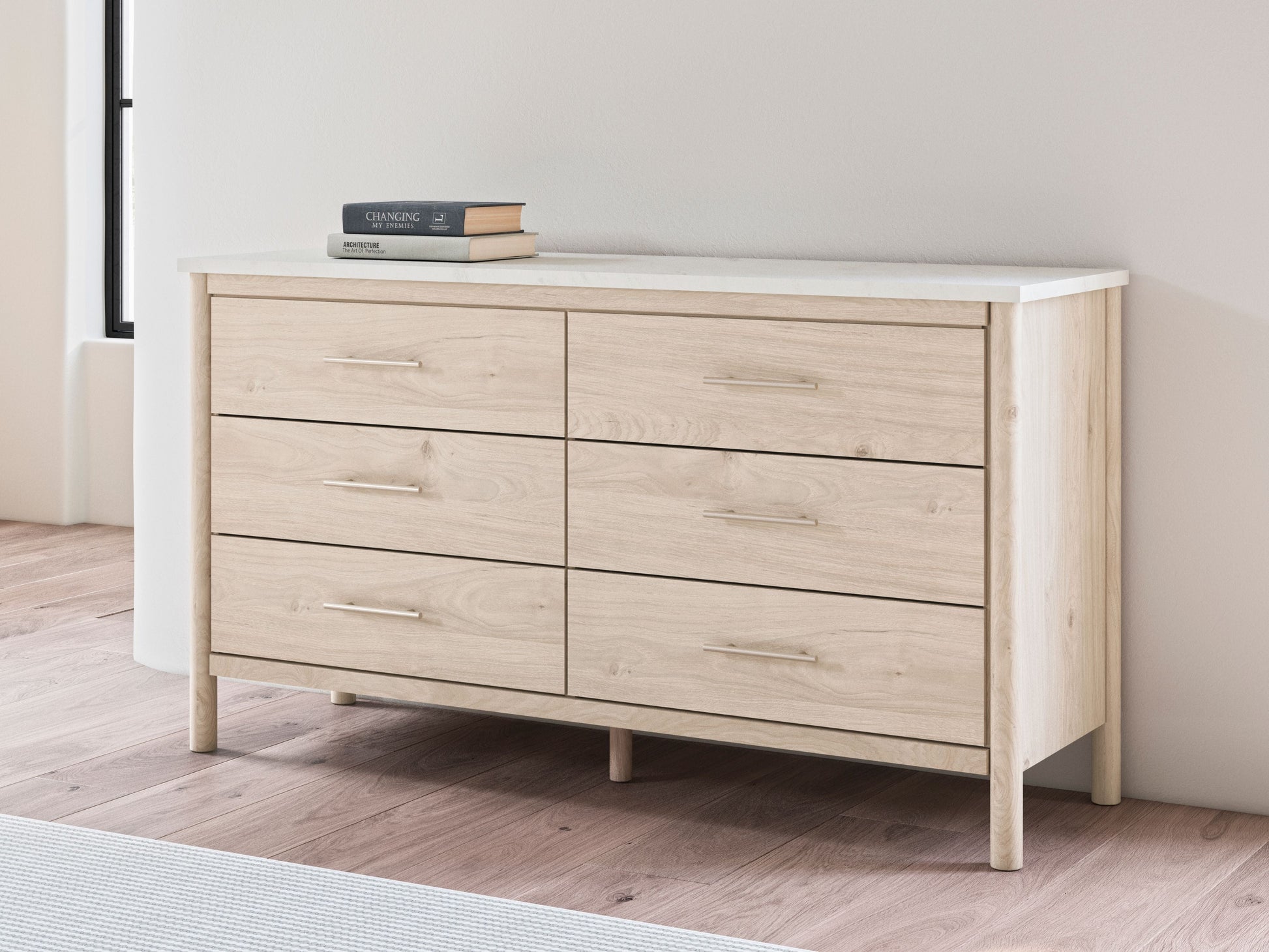 Signature Design by Ashley® Cadmori - Six Drawer Dresser | Meri Furniture