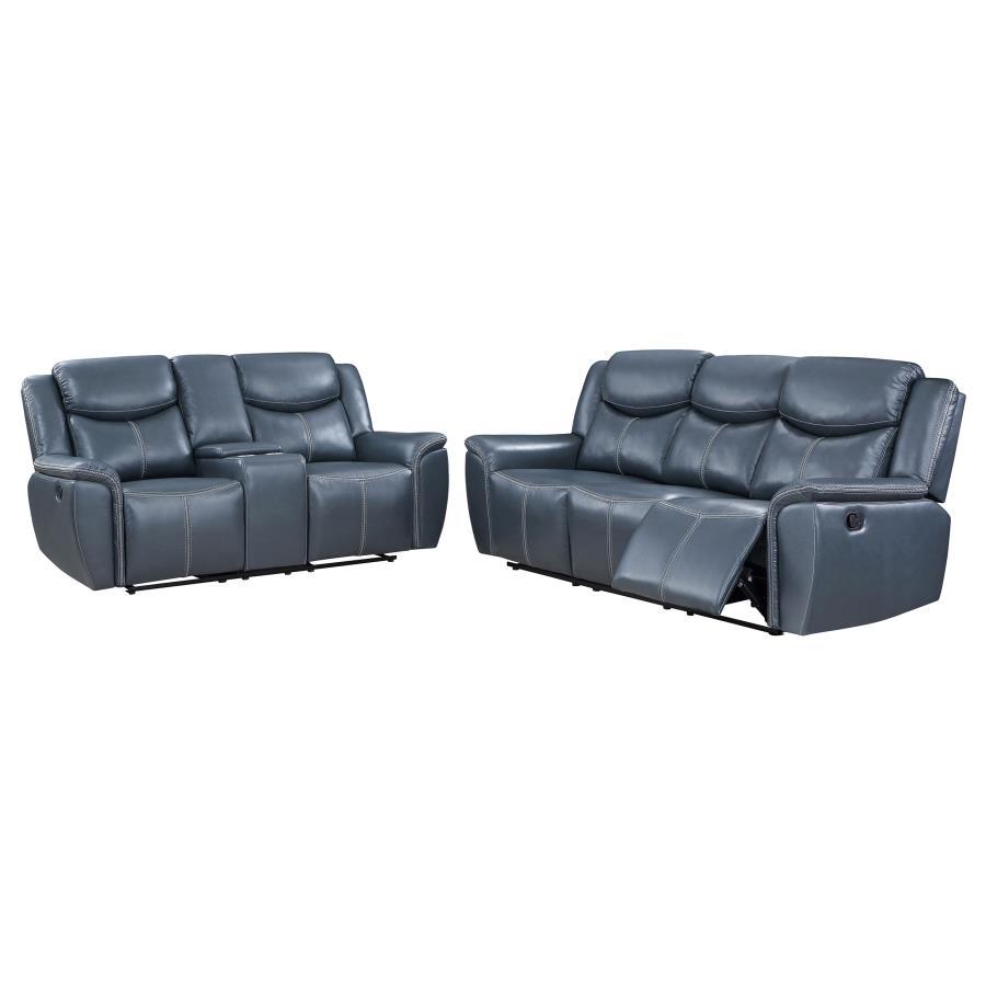 Coaster Fine Furniture Sloane - Upholstered Reclining Sofa Set | Meri Furniture