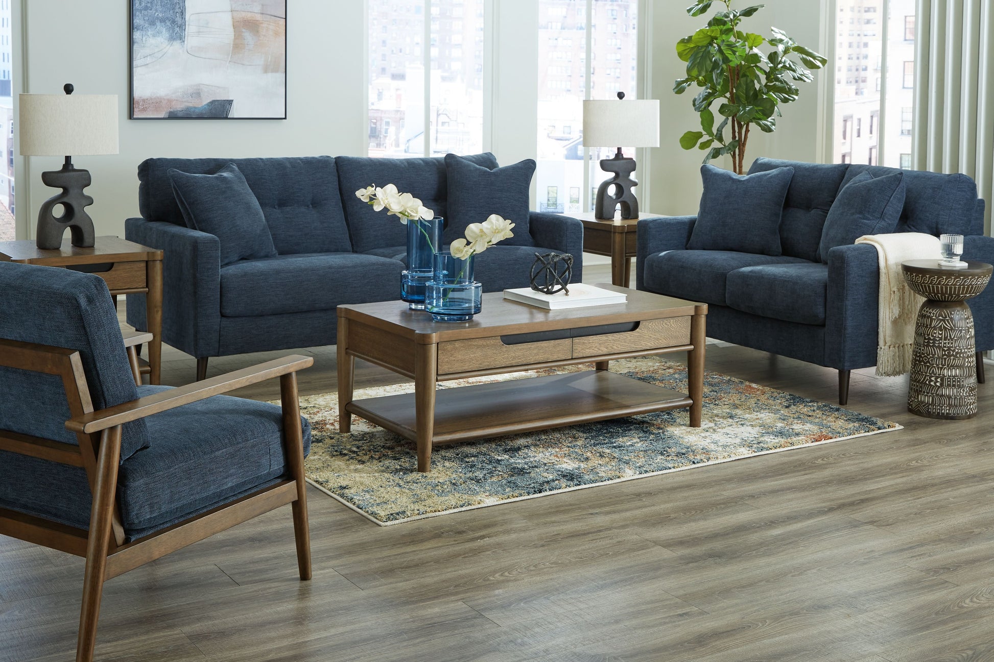 Signature Design by Ashley® Bixler - Living Room Set | Meri Furniture