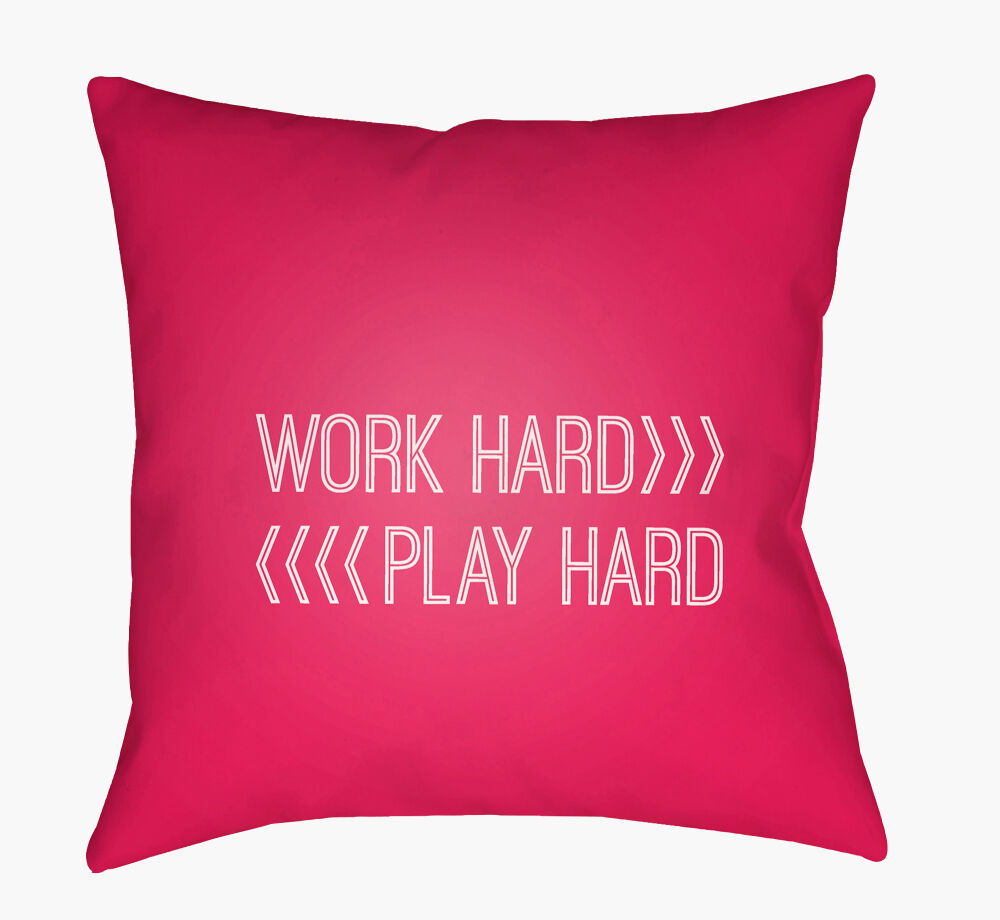 Work Play Pillow
