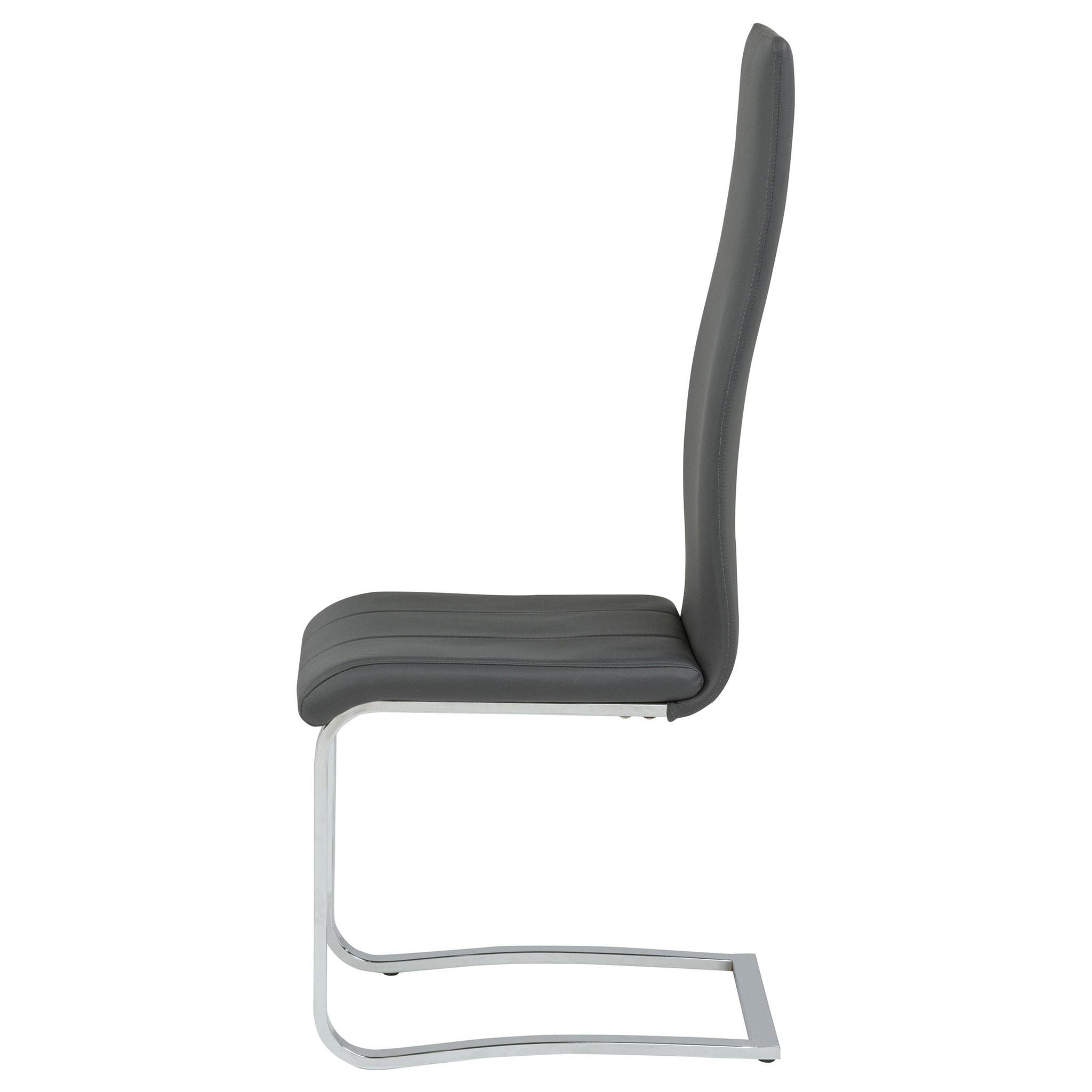 Montclair Upholstered Dining Side Chair Grey (Set of 4)