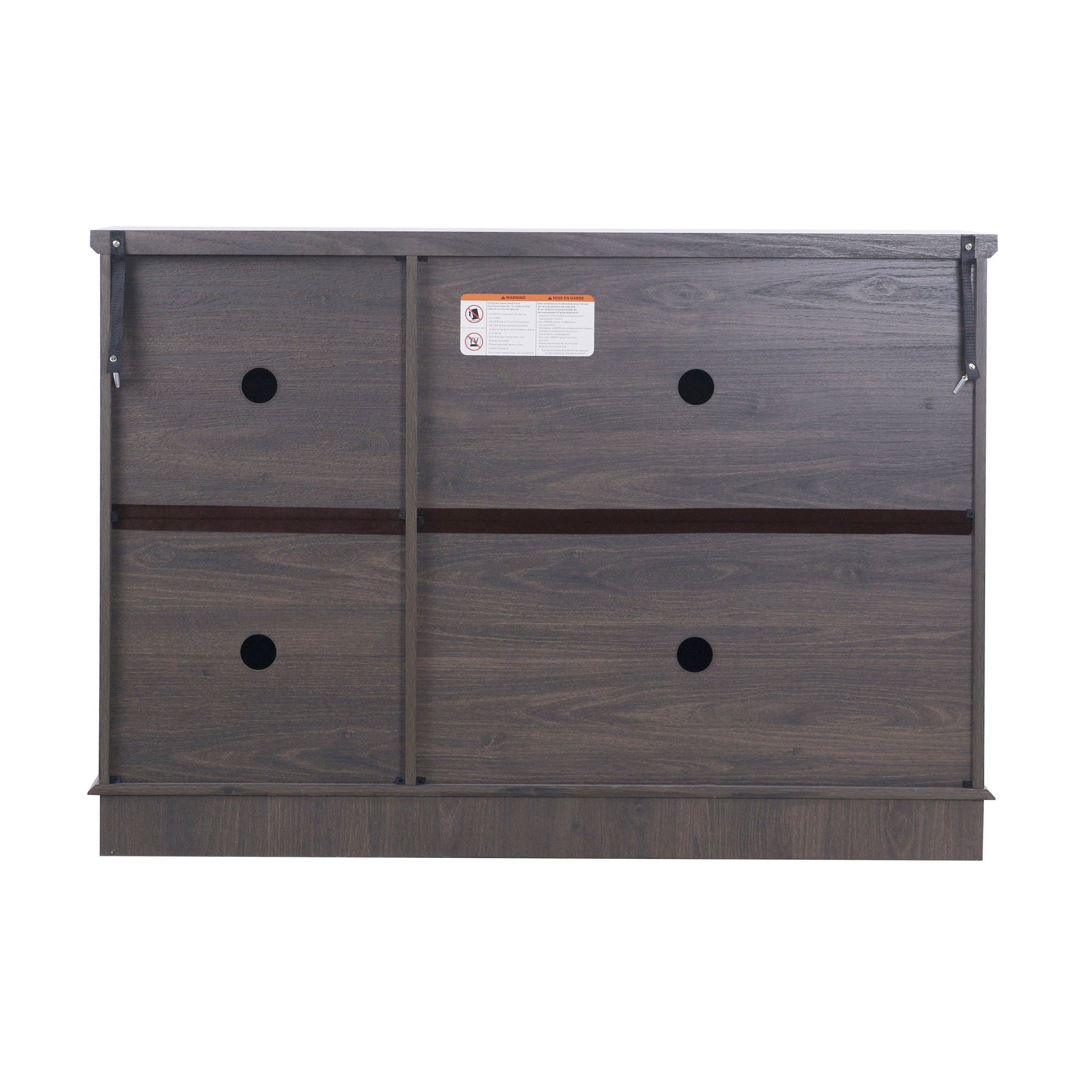 3 Door Mirrored Sideboard Cabinet With Adjustable Shelves