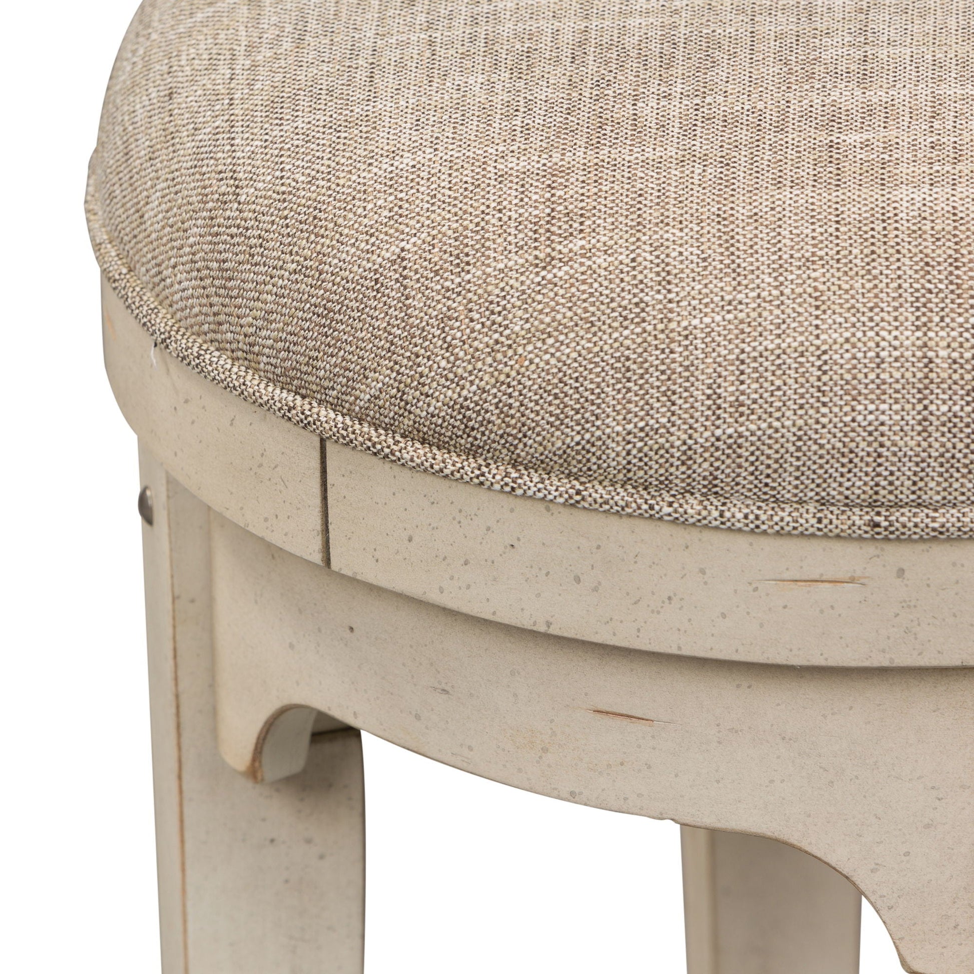 Liberty Furniture Morgan Creek - Console Swivel Stool - White | Meri Furniture
