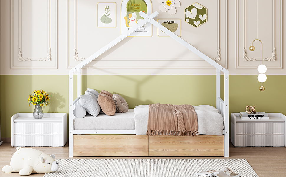 Adorable House Design Bed