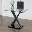 Furniture of America Xanthus - End Table - Black | Meri Furniture