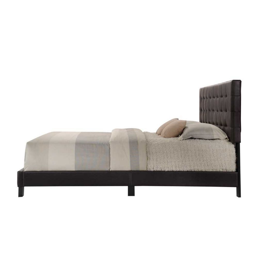 ACME Masate - Queen Bed - Espresso PU | Meri Furniture