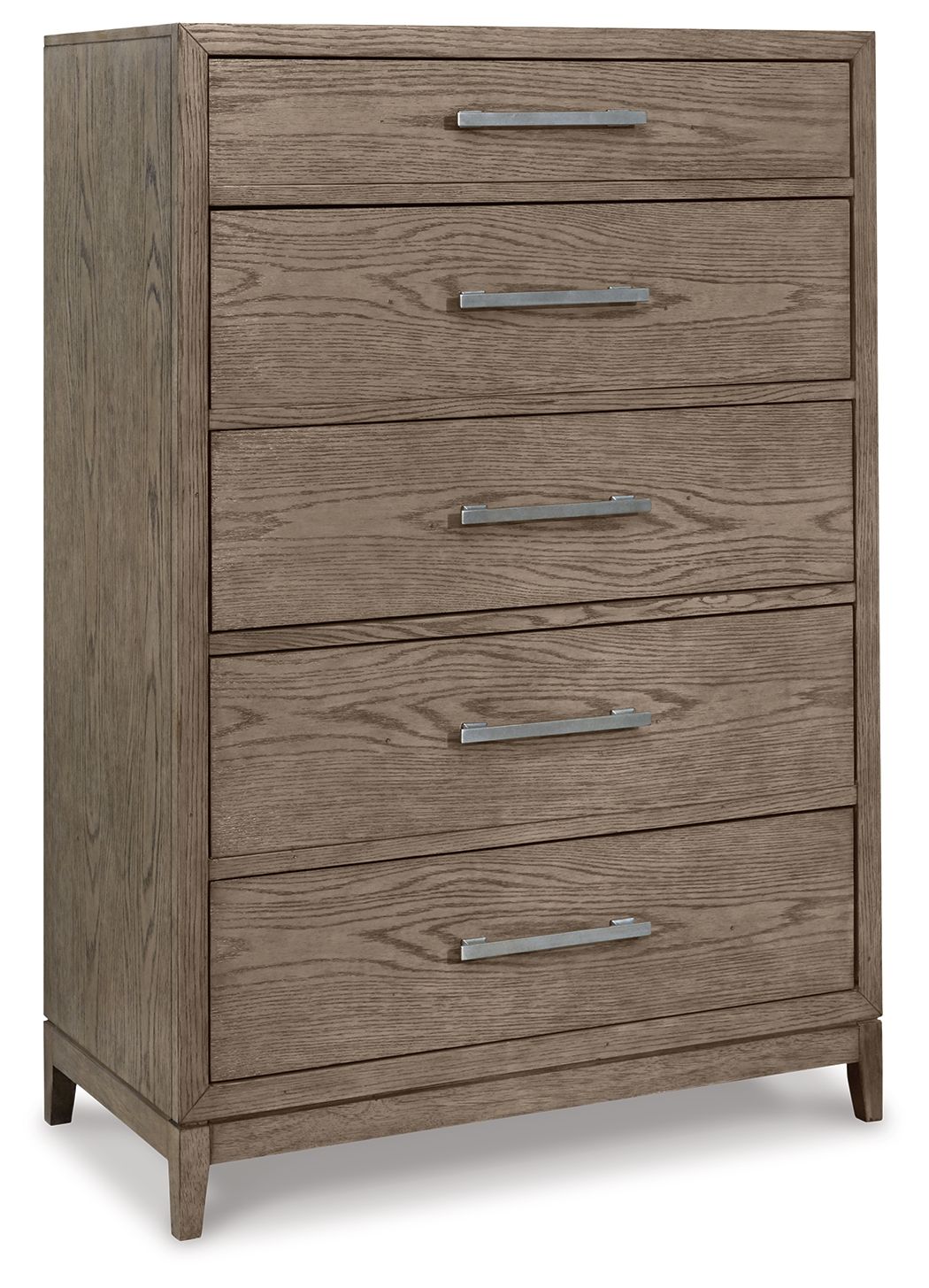 Signature Design by Ashley® Chrestner - Gray - Five Drawer Chest | Meri Furniture