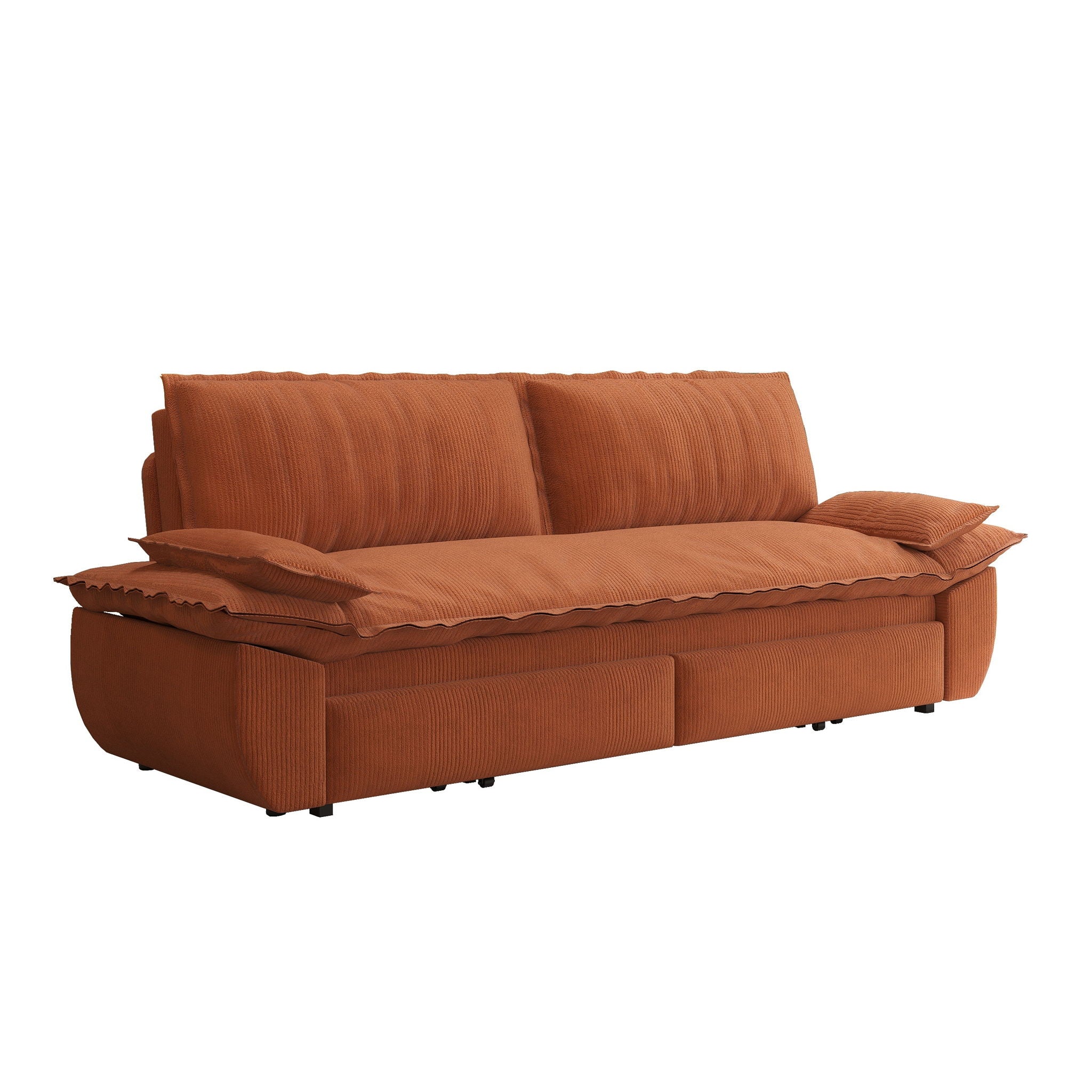 Queen Pull Out Sofa Bed, 3 In 1 Convertible Sleeper Sofa