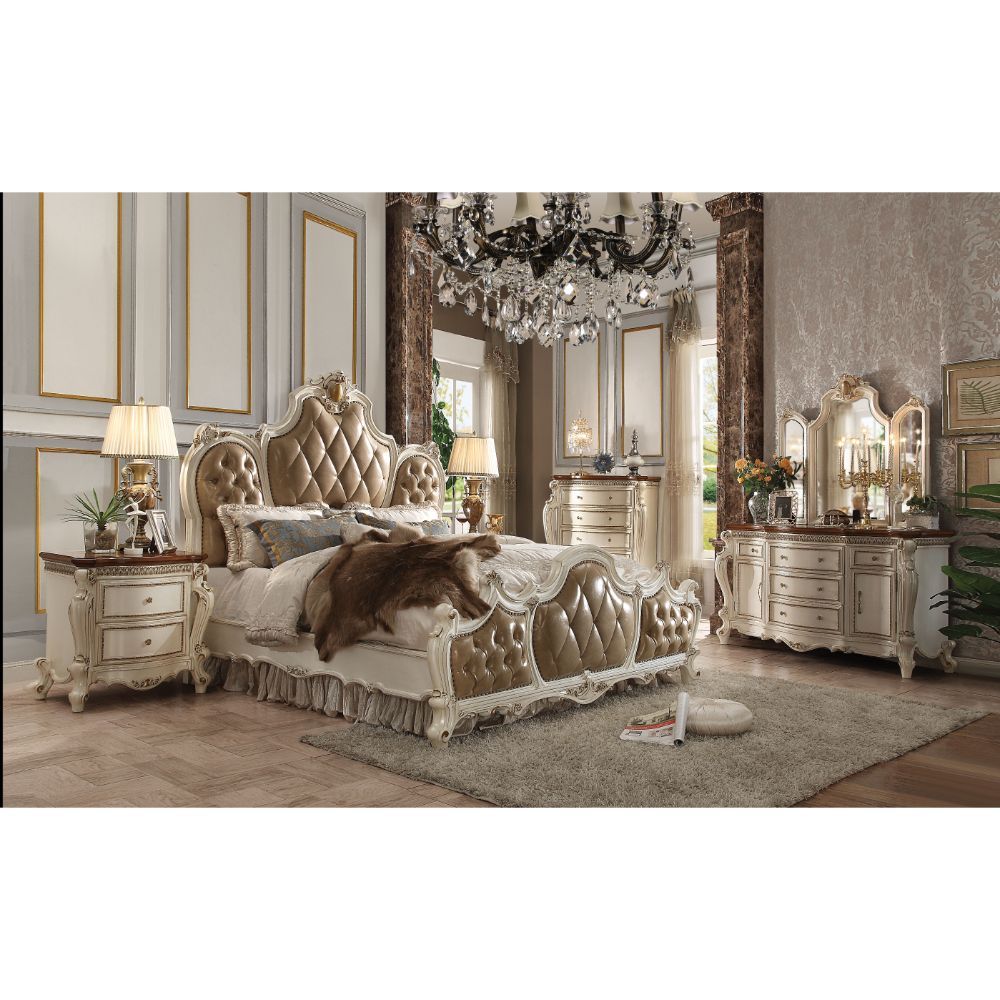 ACME 5 Drw & 2 Doors • Drawer: GLIDE Side Metal (3 Ball Bearing, Full Ext.). | Meri Furniture