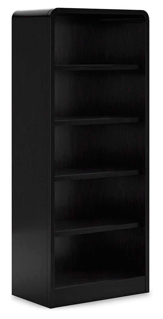 Signature Design by Ashley® Rowanbeck - Black - Large Bookcase | Meri Furniture
