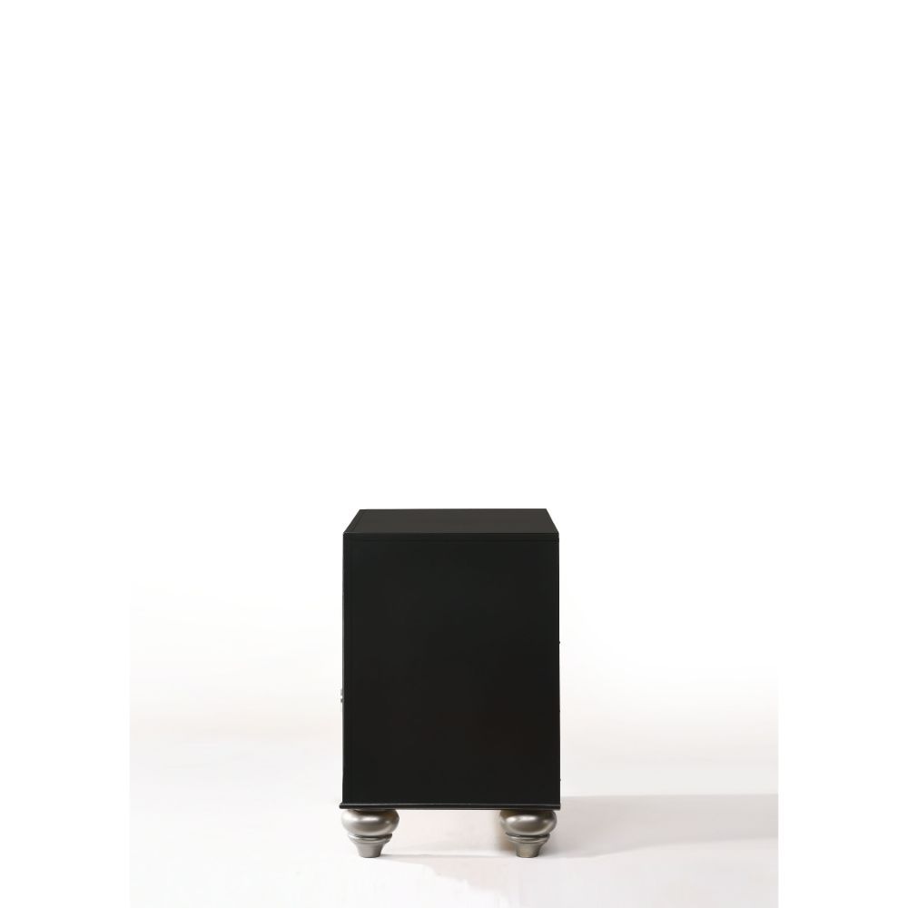 ACME Ulrik - Nightstand - Black | Meri Furniture