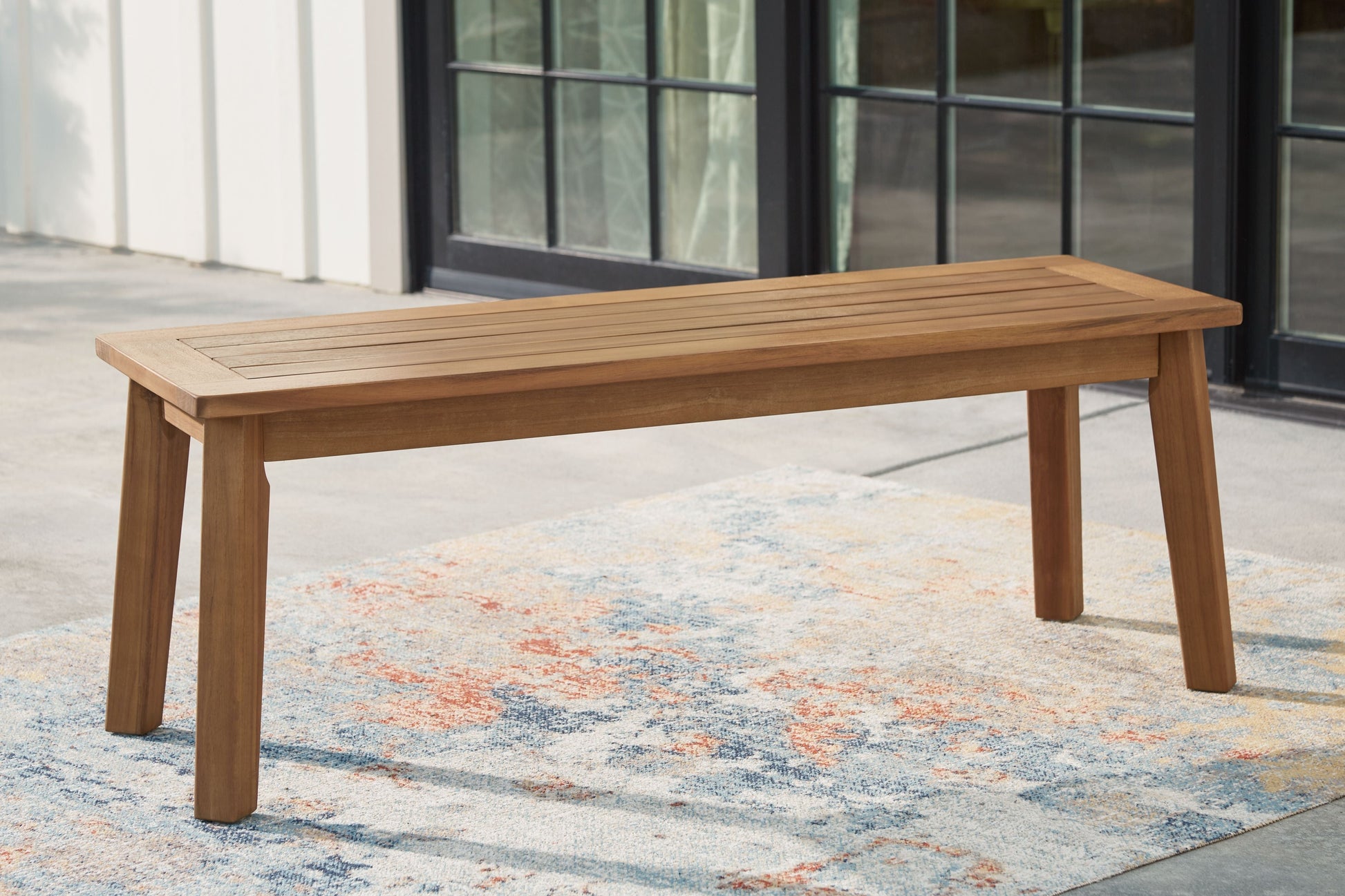 Signature Design by Ashley® Janiyah - Light Brown - Bench | Meri Furniture