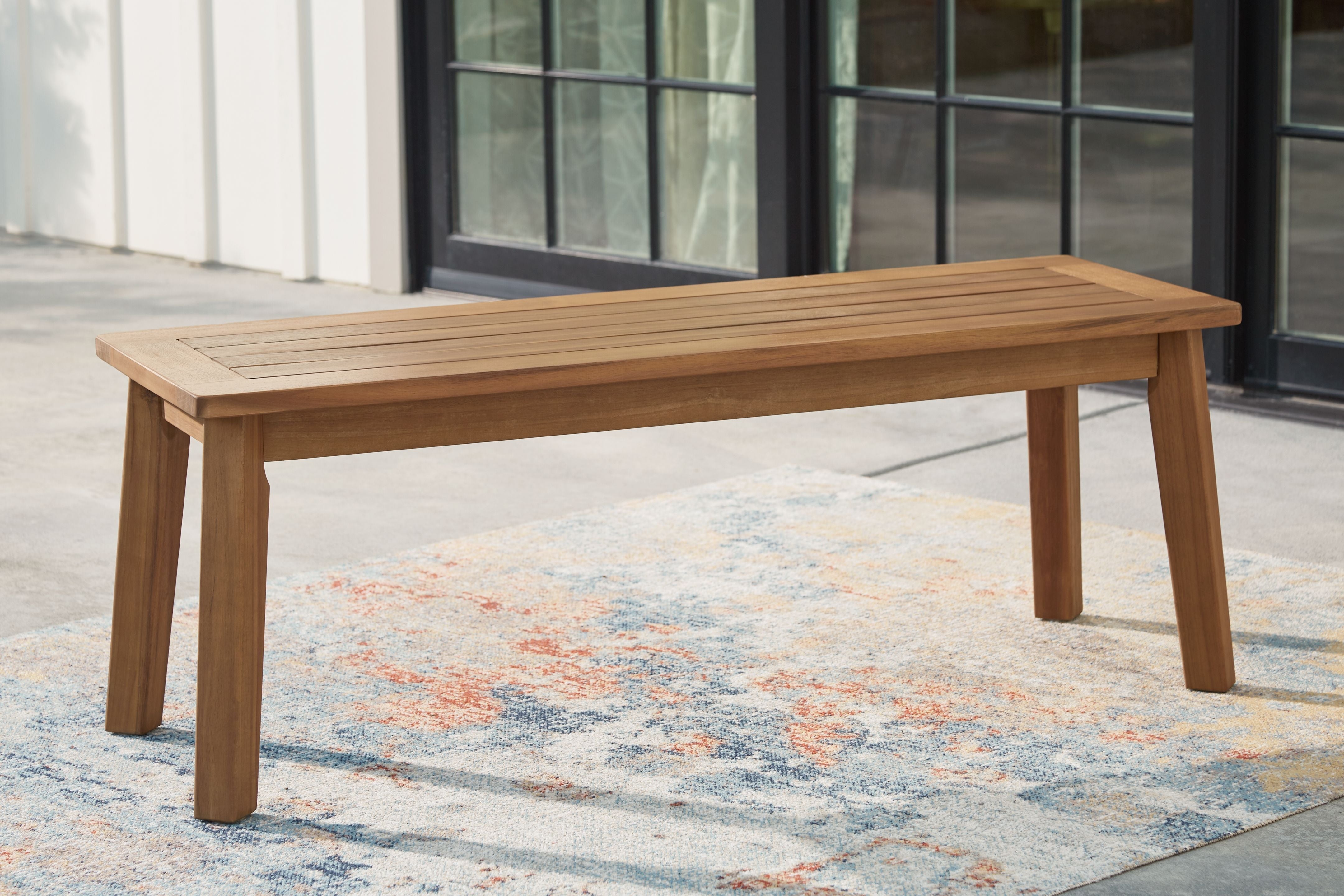 Signature Design by Ashley® Janiyah - Light Brown - Bench | Meri Furniture