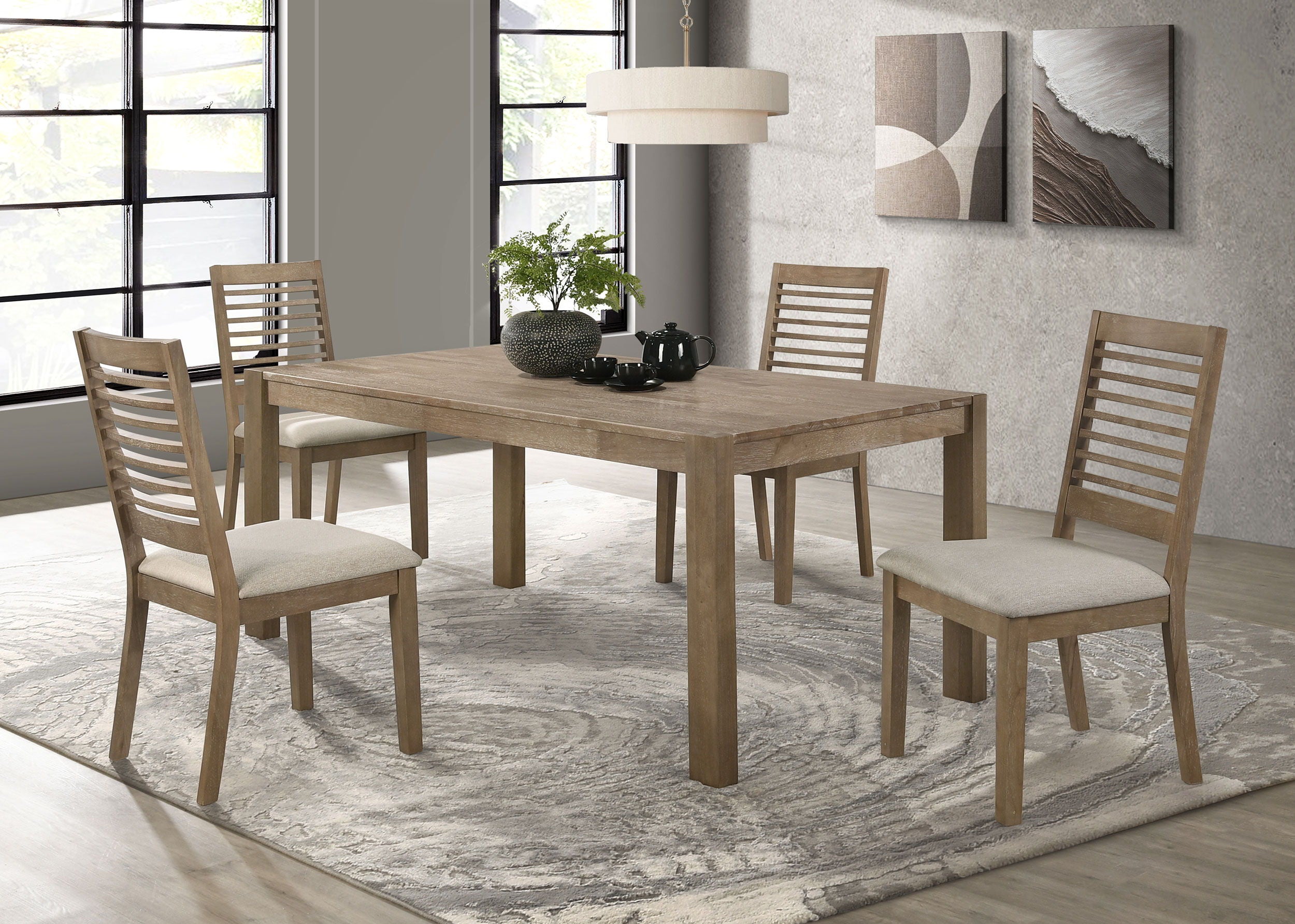 Coaster Fine Furniture Scottsdale - Rectangular Dining Set | Meri Furniture
