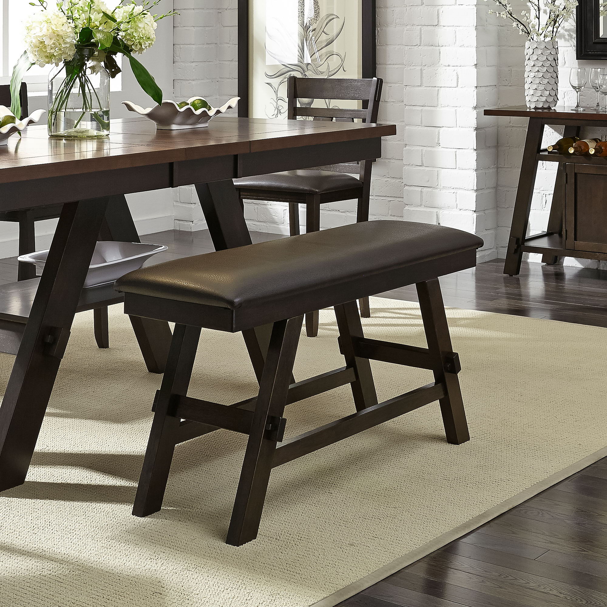 Liberty Furniture Lawson - Counter Bench | Meri Furniture
