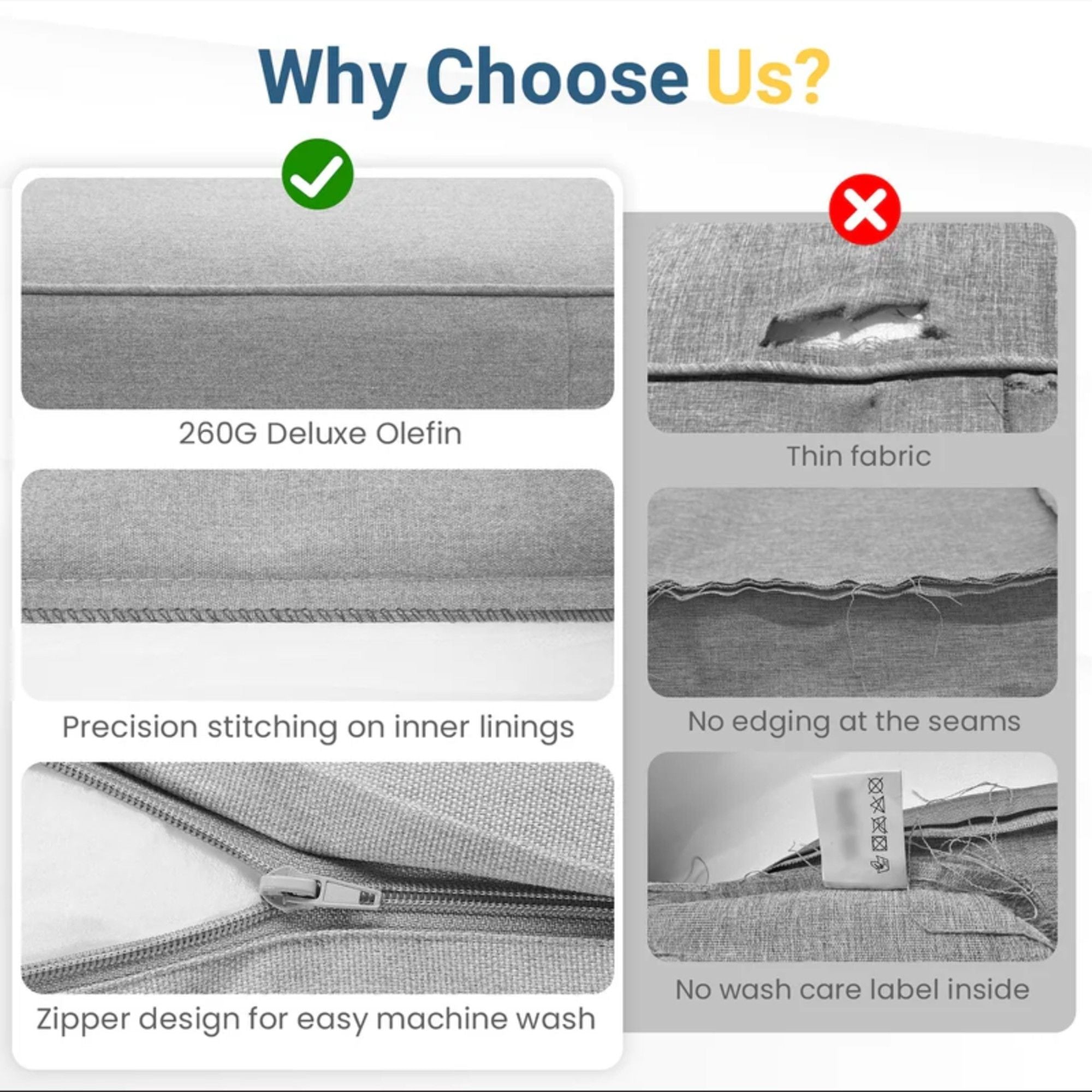 Patio All-Weather Loveseat With Thick Cushions