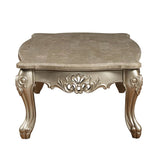 Ranita - Coffee Table - Marble & Champagne