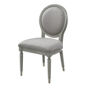 ACME Adalynn - Side Chair (Set of 2) - Gray | Meri Furniture