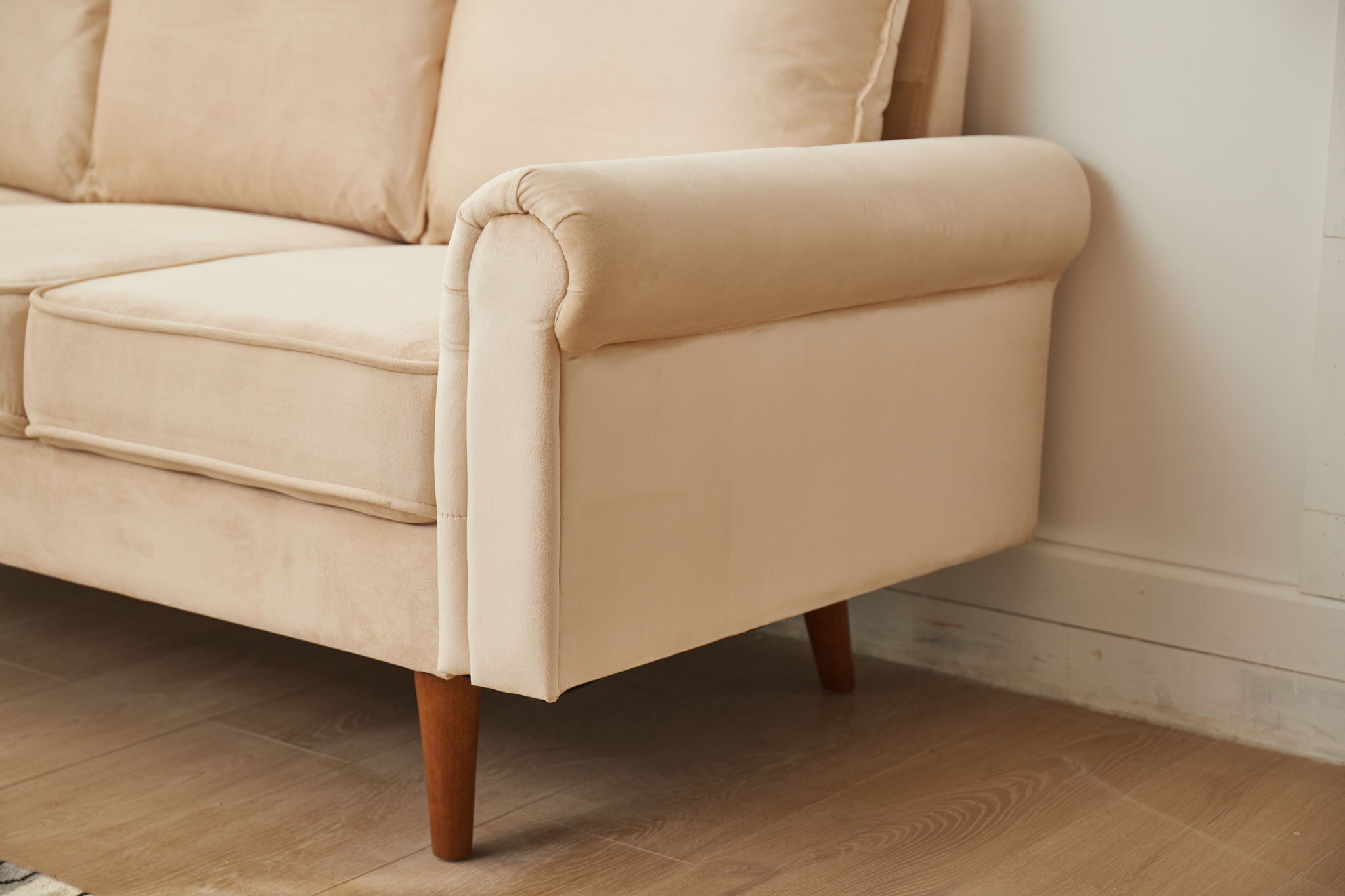 Graceful Design Plush Comfort Sofa