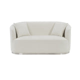 Odette - Loveseat With 2 Pillows - Beige