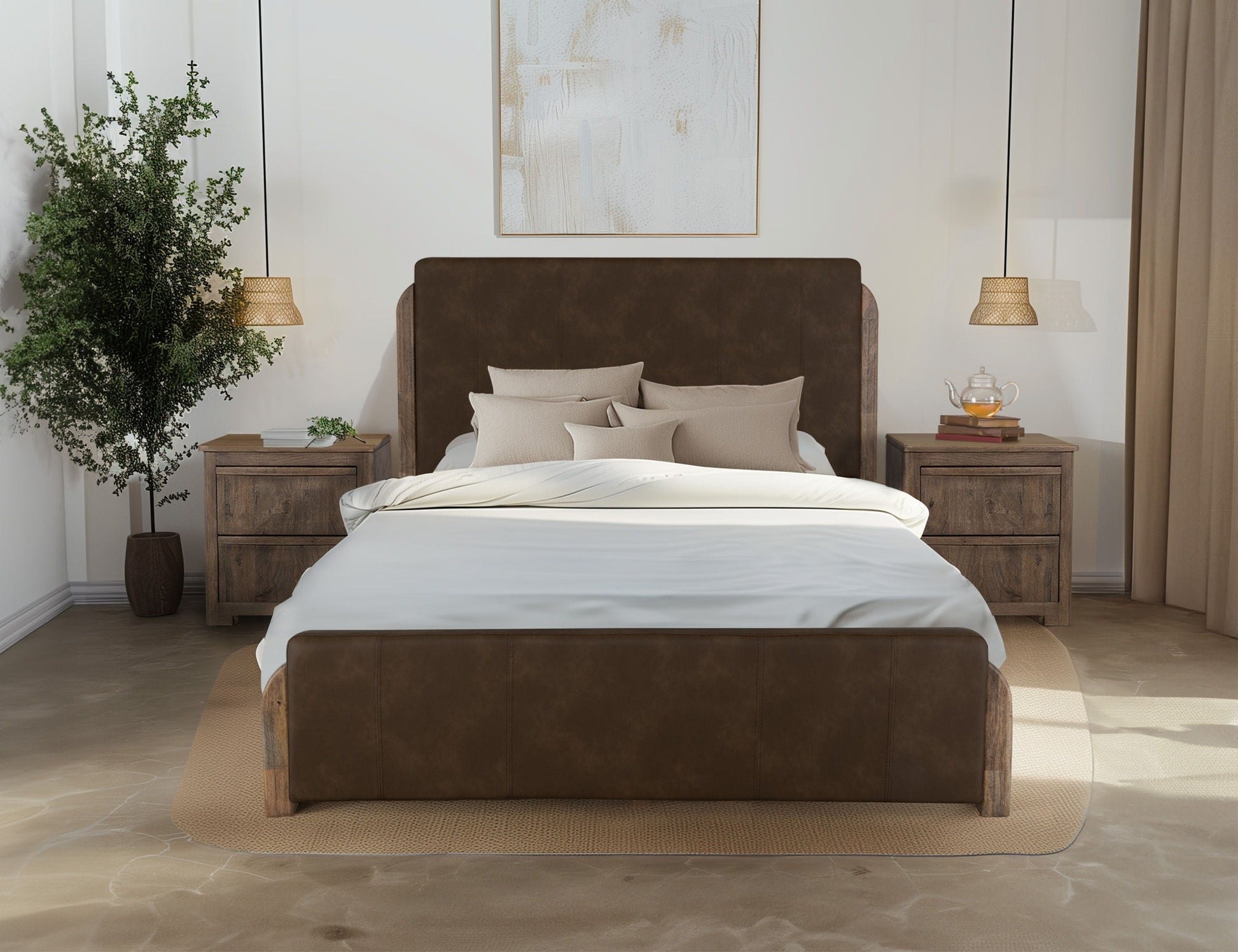 International Furniture Direct Xel-Ha - Bed | Meri Furniture