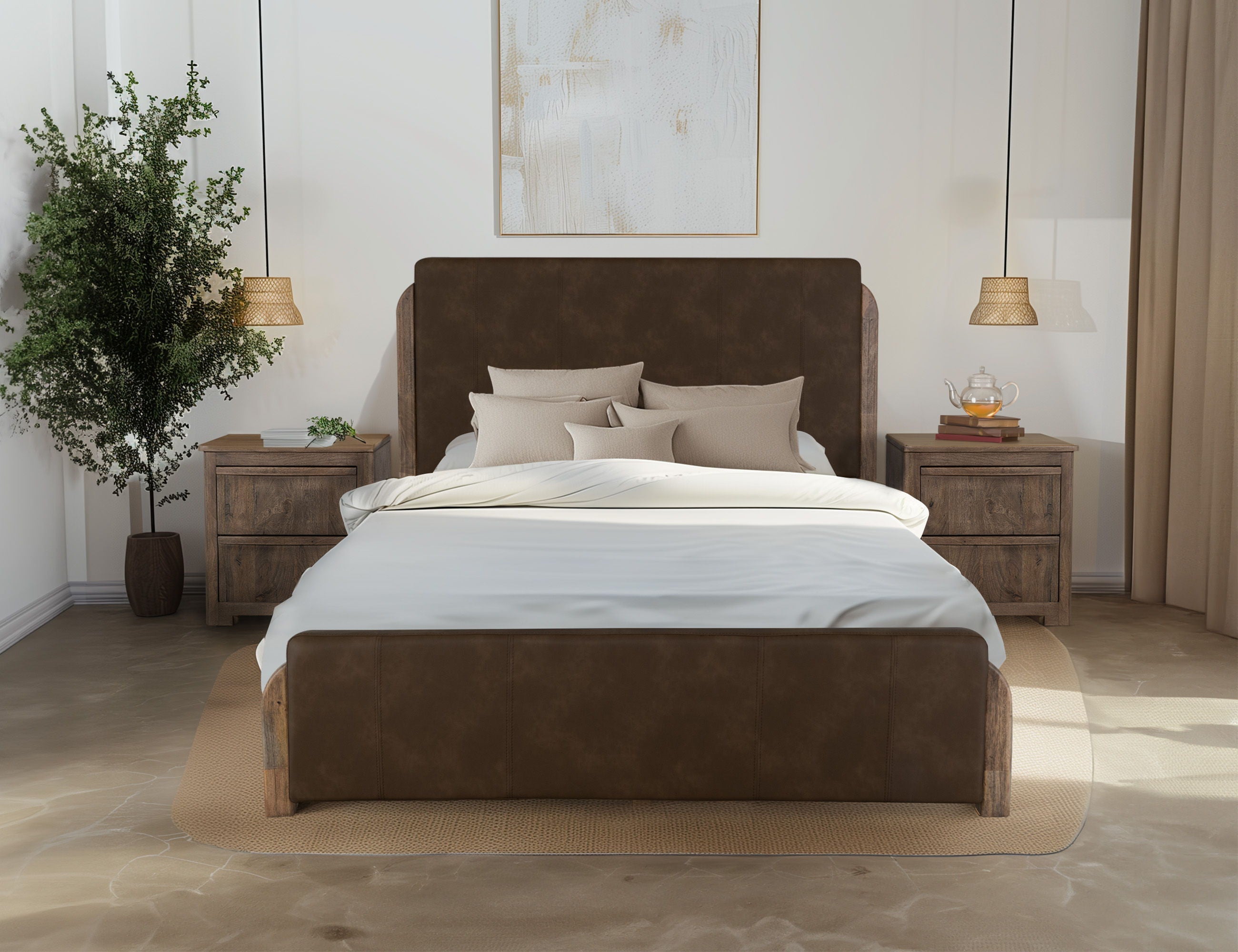 International Furniture Direct Xel-Ha - Bed | Meri Furniture