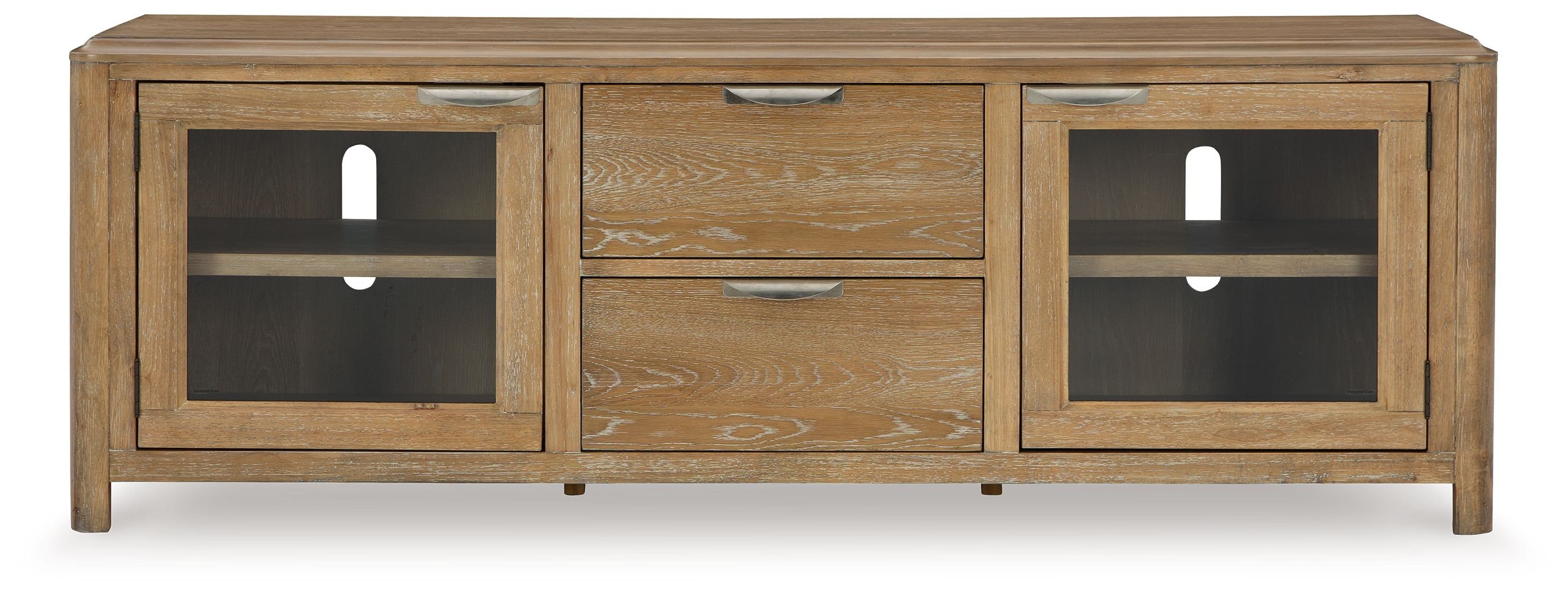 Signature Design by Ashley® Rencott - Light Brown - Extra Large TV Stand | Meri Furniture