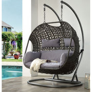 Vasant - 52" Hanging Chair - Fabric & Wicker