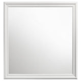 Louis - Philippe Dresser Mirror - White