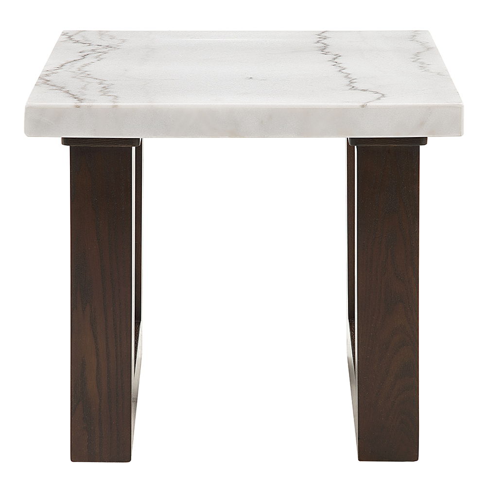 ACME Edwyn - Table With Marble Top | Meri Furniture