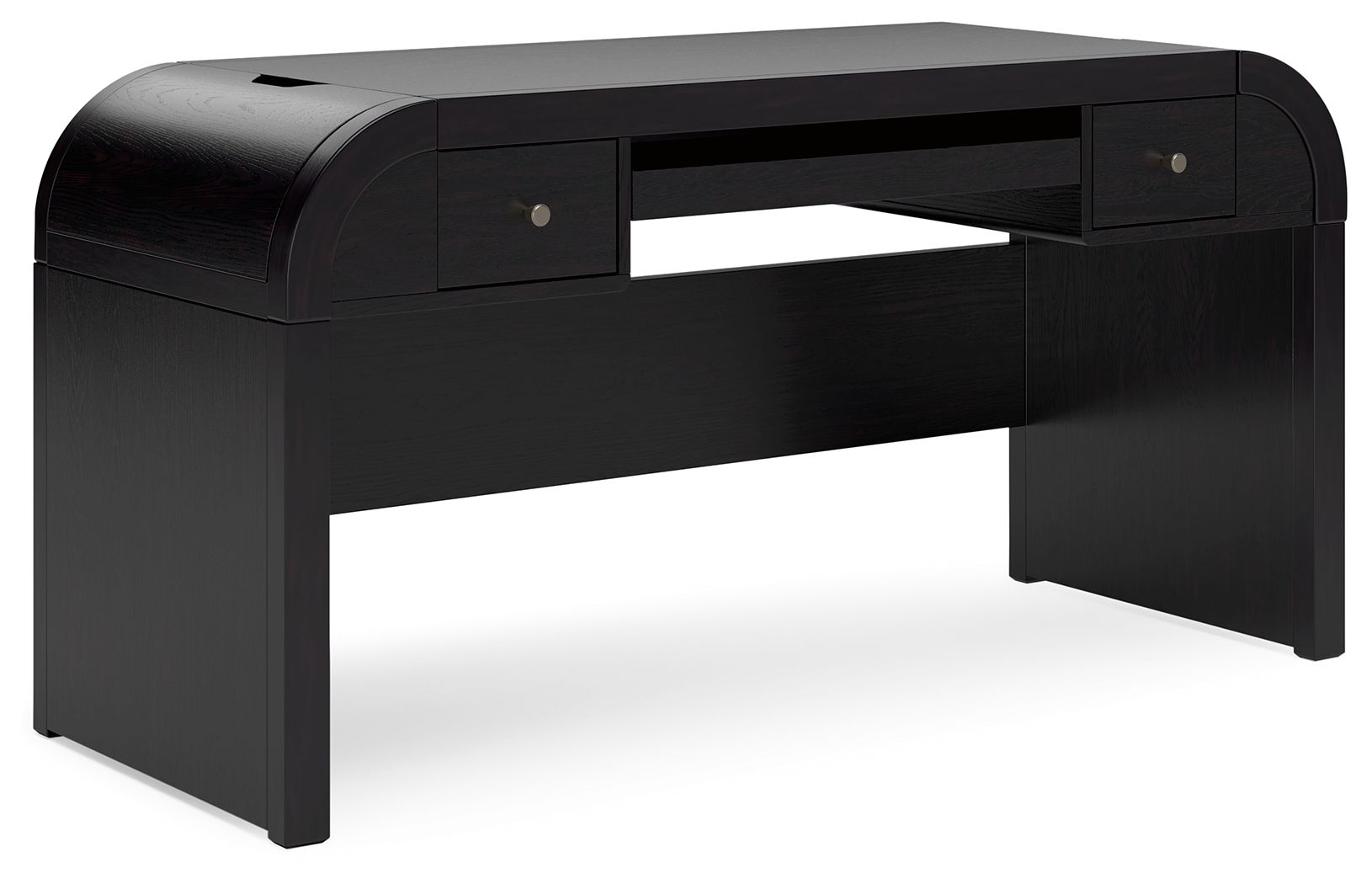 Signature Design by Ashley® Rowanbeck - Black - Home Office Desk | Meri Furniture
