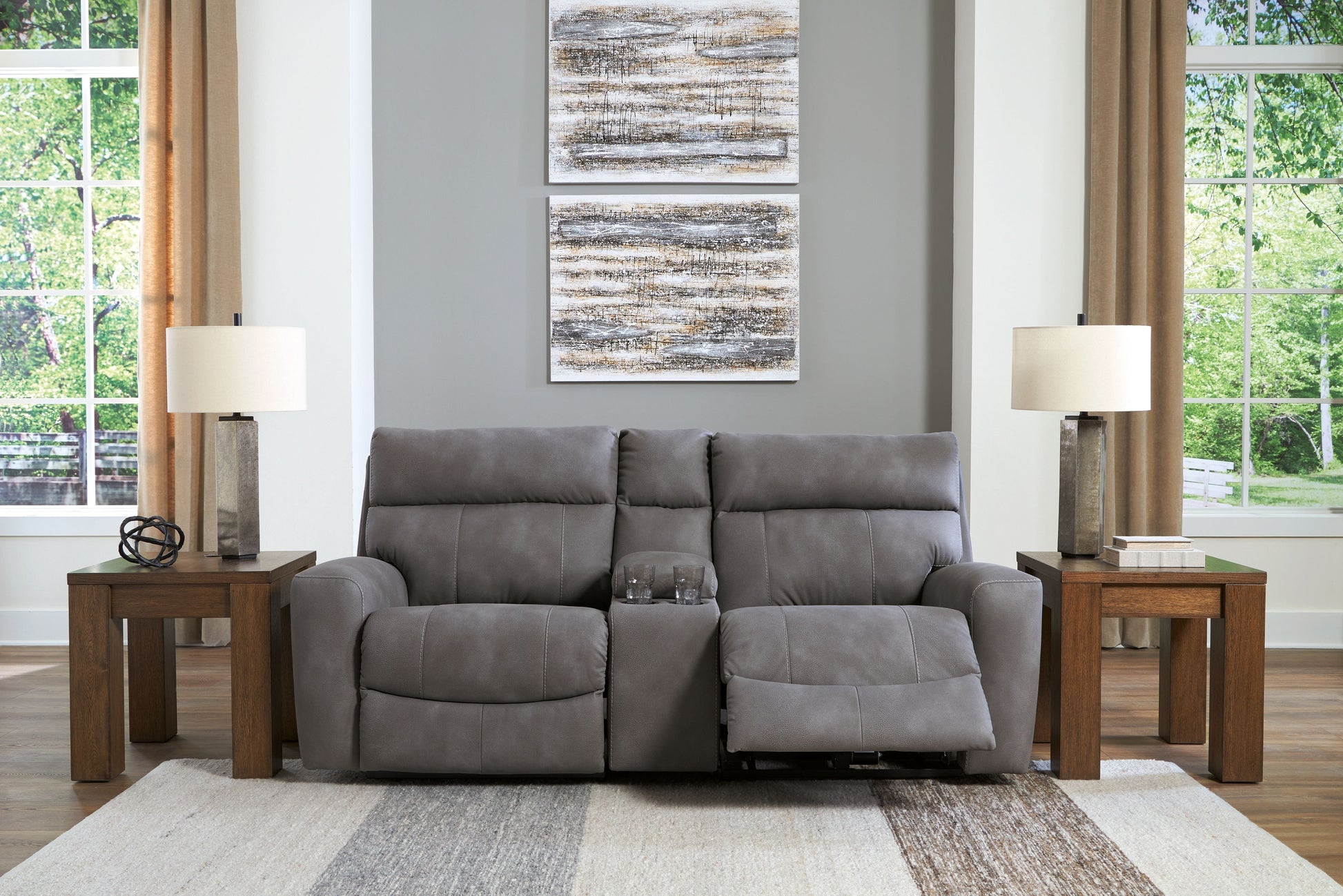 Signature Design by Ashley® Next-gen Durapella - Reclining Sectional | Meri Furniture