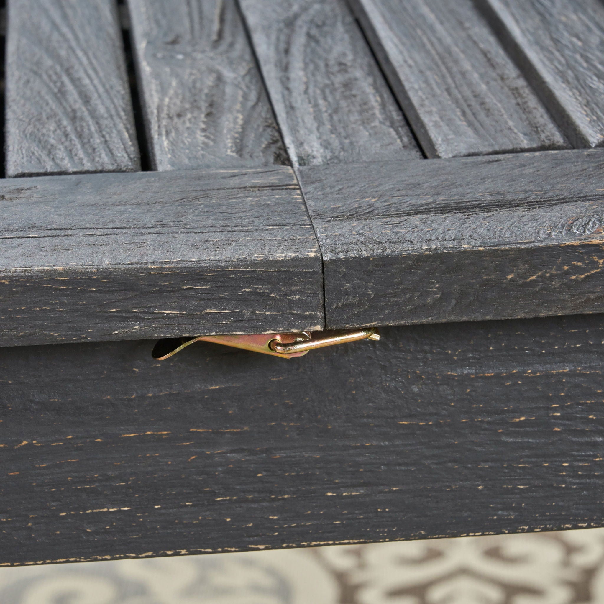 Outdoor Expandable Dining Table With Square Legs