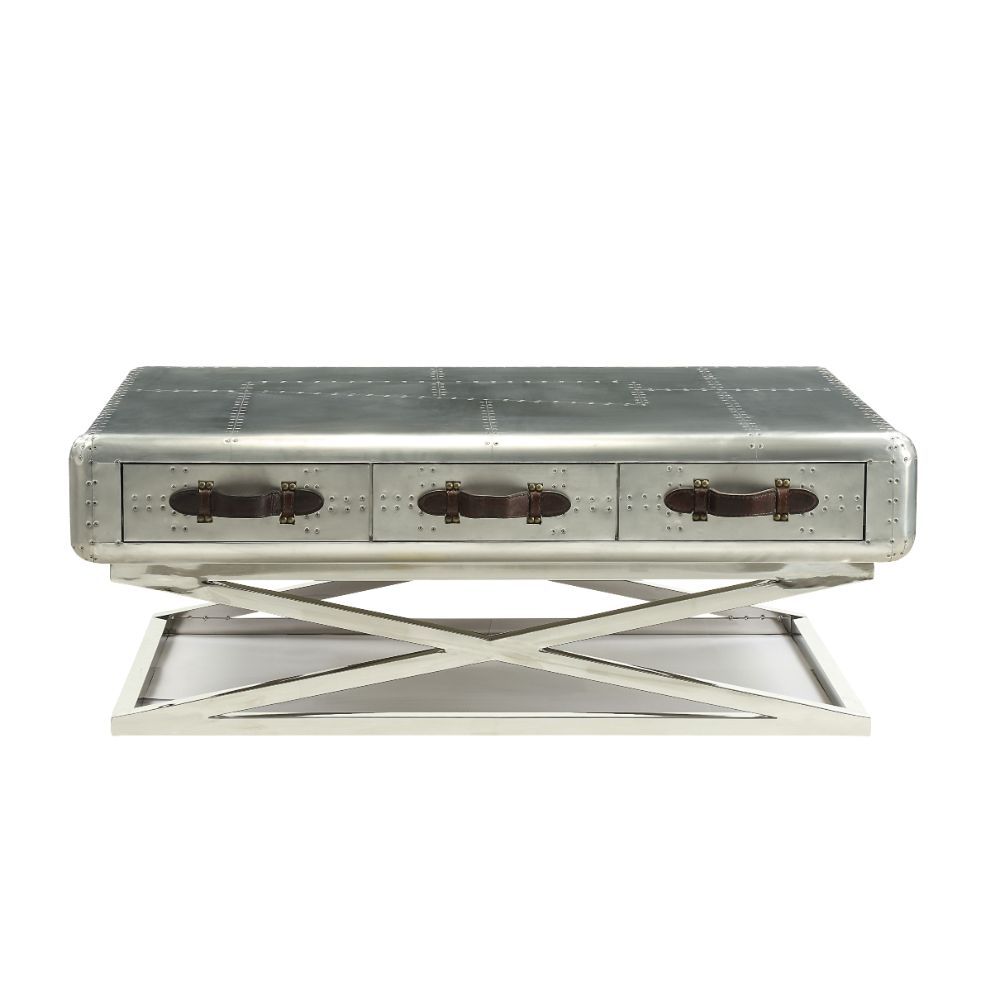 ACME Brancaster - Coffee Table - Aluminum | Meri Furniture