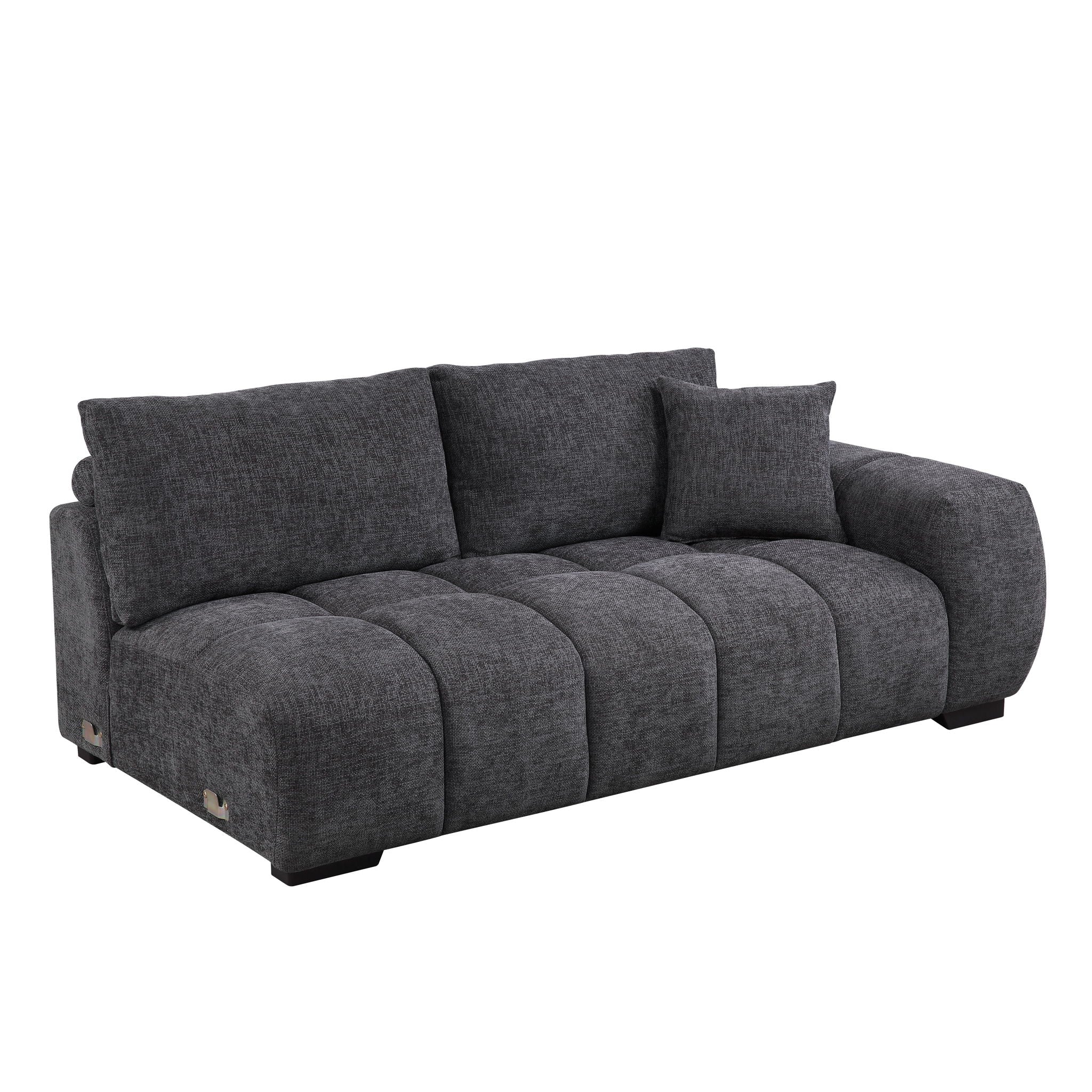 Chosen - Sectional Sofa With Toss Pillows And Chaise