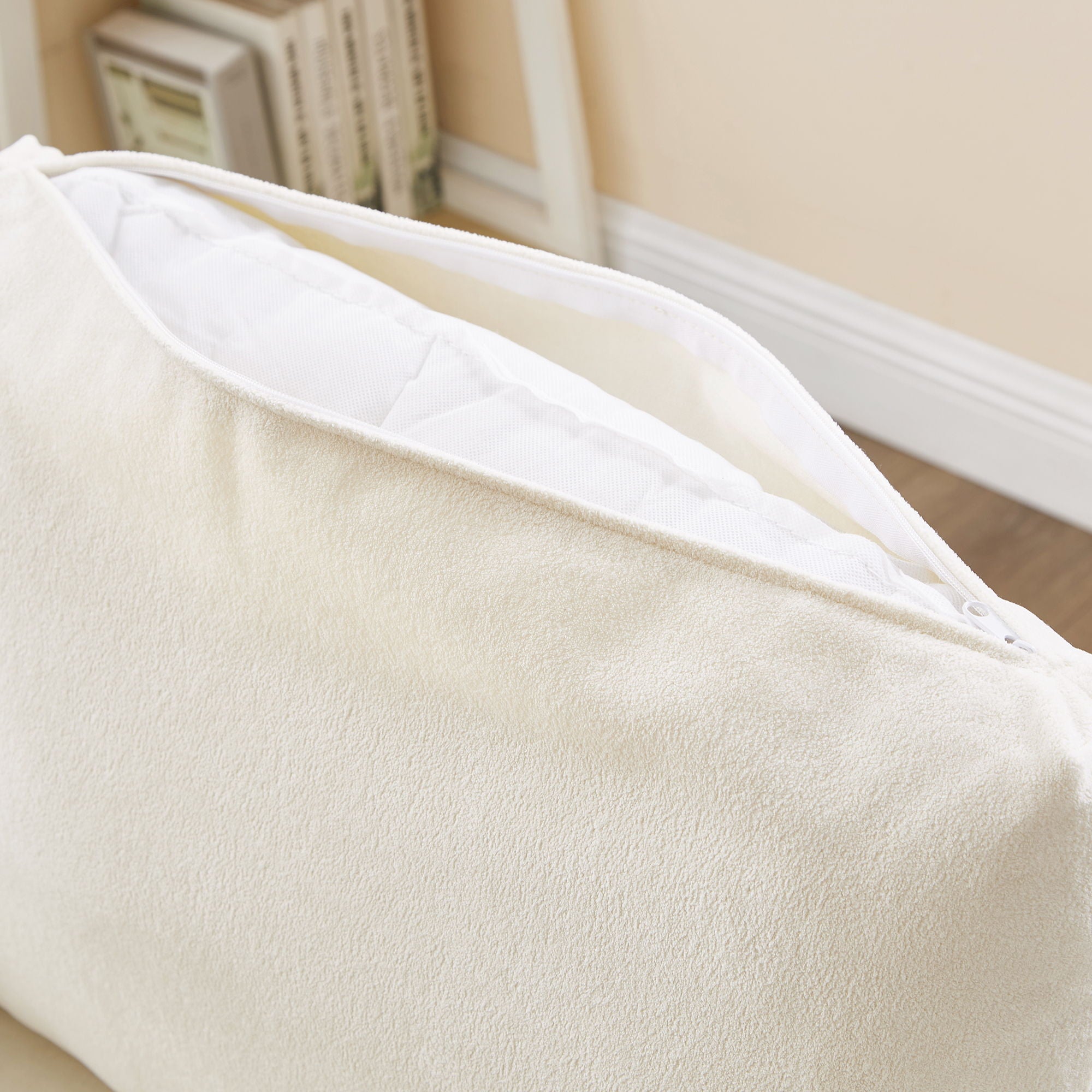 360° Modern Swivel Chair With Upholstered Curved Design